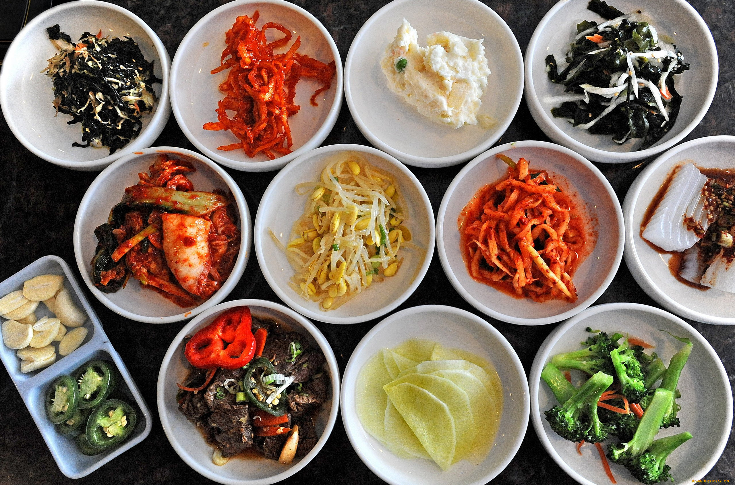 еда, салаты, , закуски, корейская, кухня, закуски, овощи