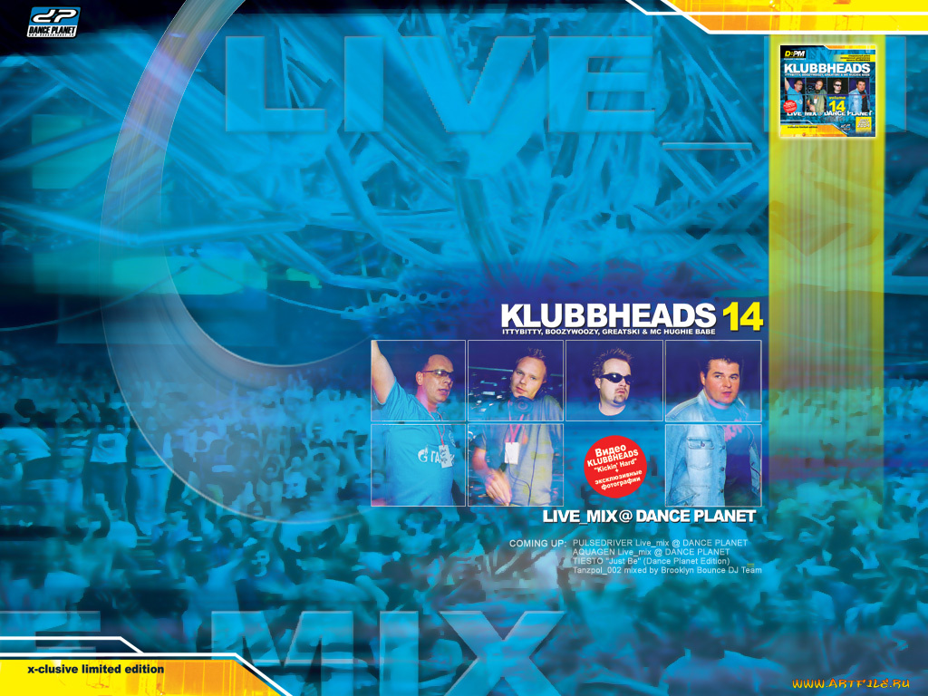 klubbheads, vol, 14, музыка