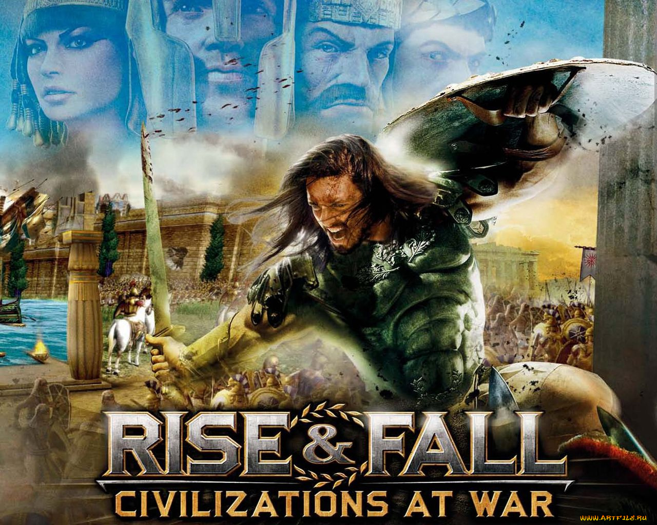 rise, fall, civilizations, at, war, видео, игры