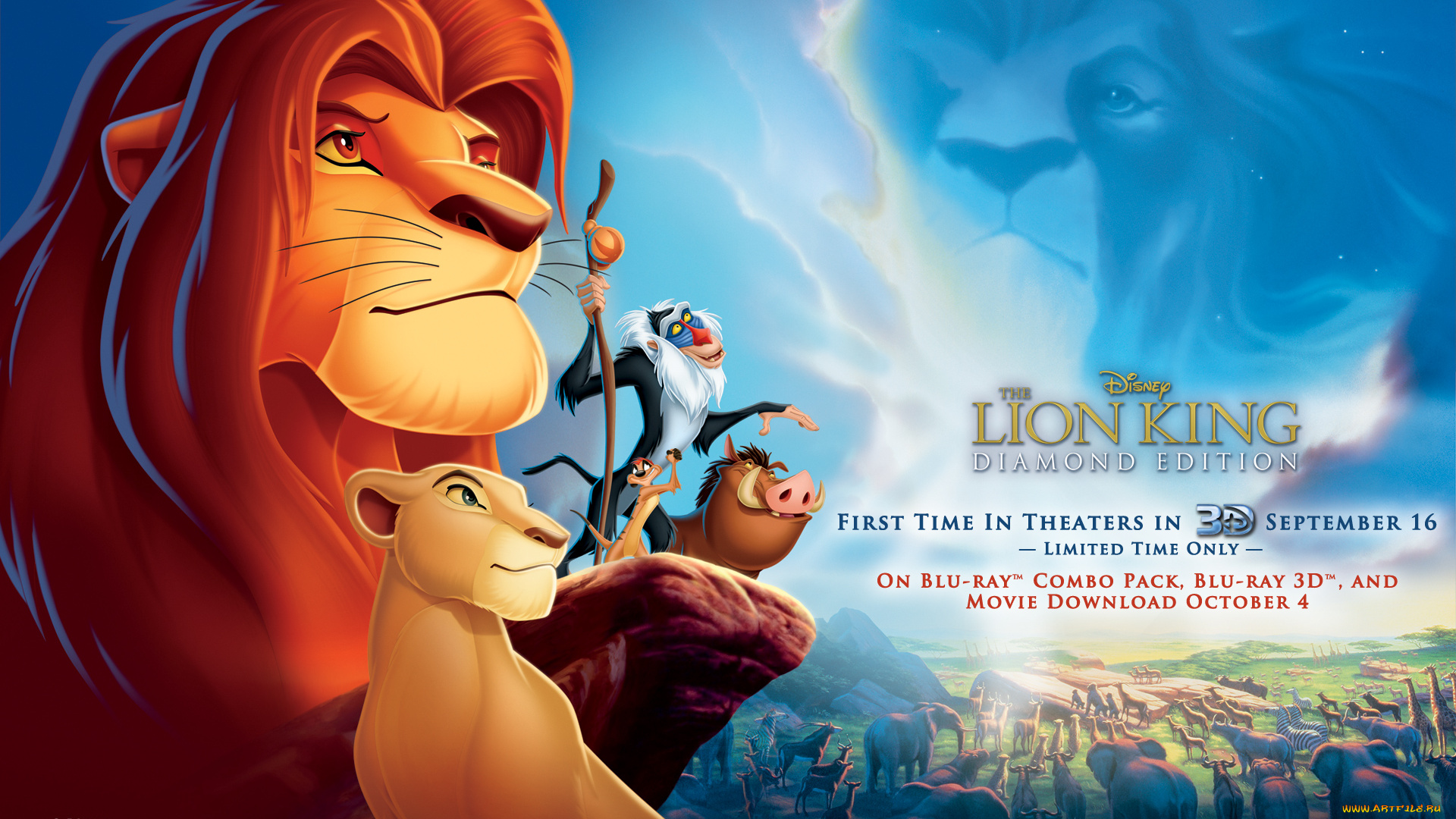 the, lion, king, 3d, мультфильмы, пумба, timon, тимон, simba, симба, pumbaa, rafiki, рафики, nala, нала