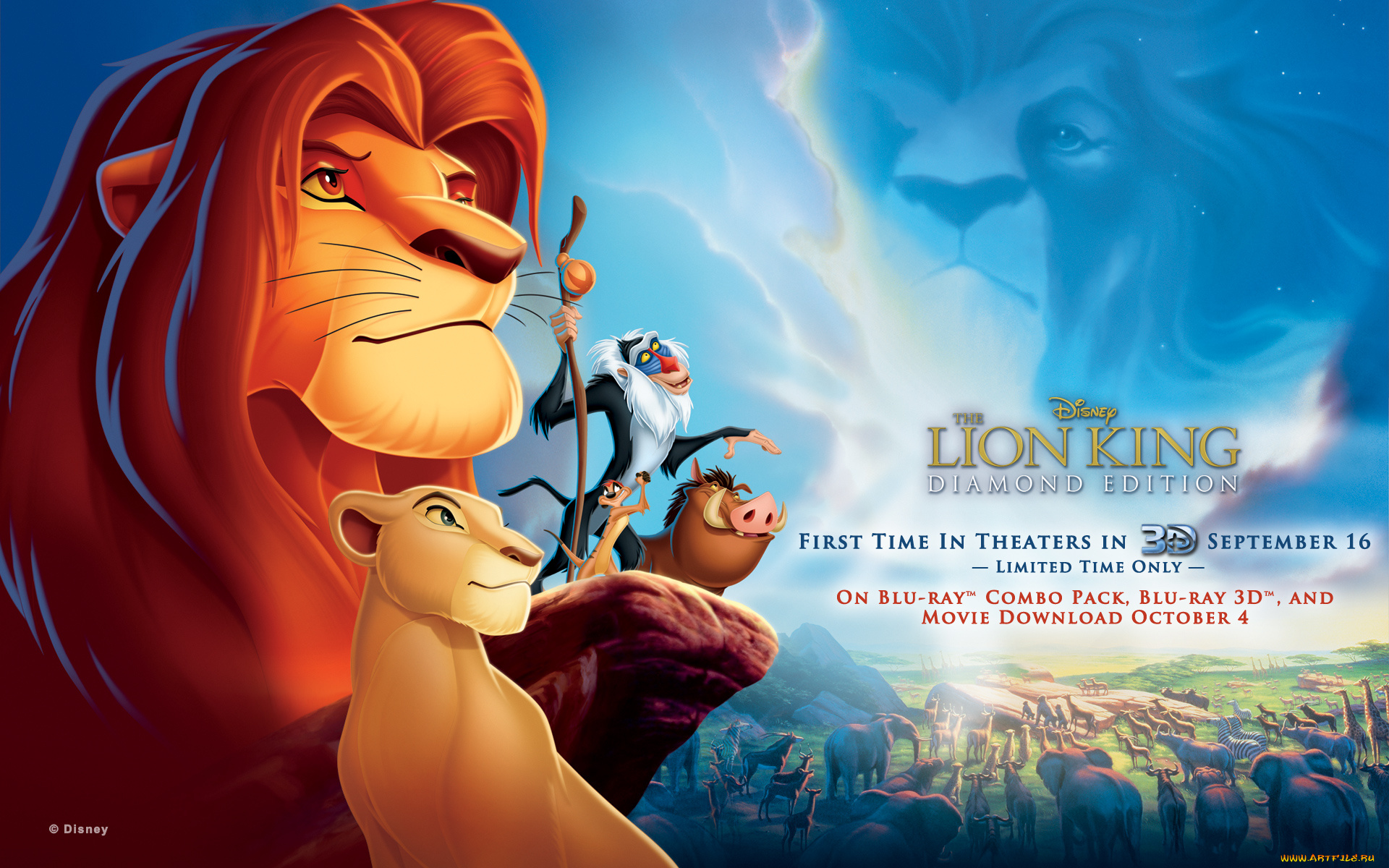 the, lion, king, 3d, мультфильмы, пумба, timon, тимон, simba, симба, pumbaa, rafiki, рафики, nala, нала