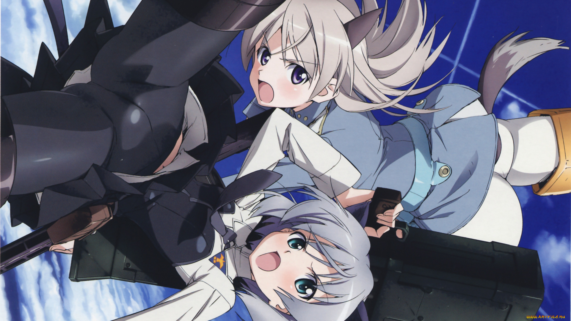 аниме, strike, witches