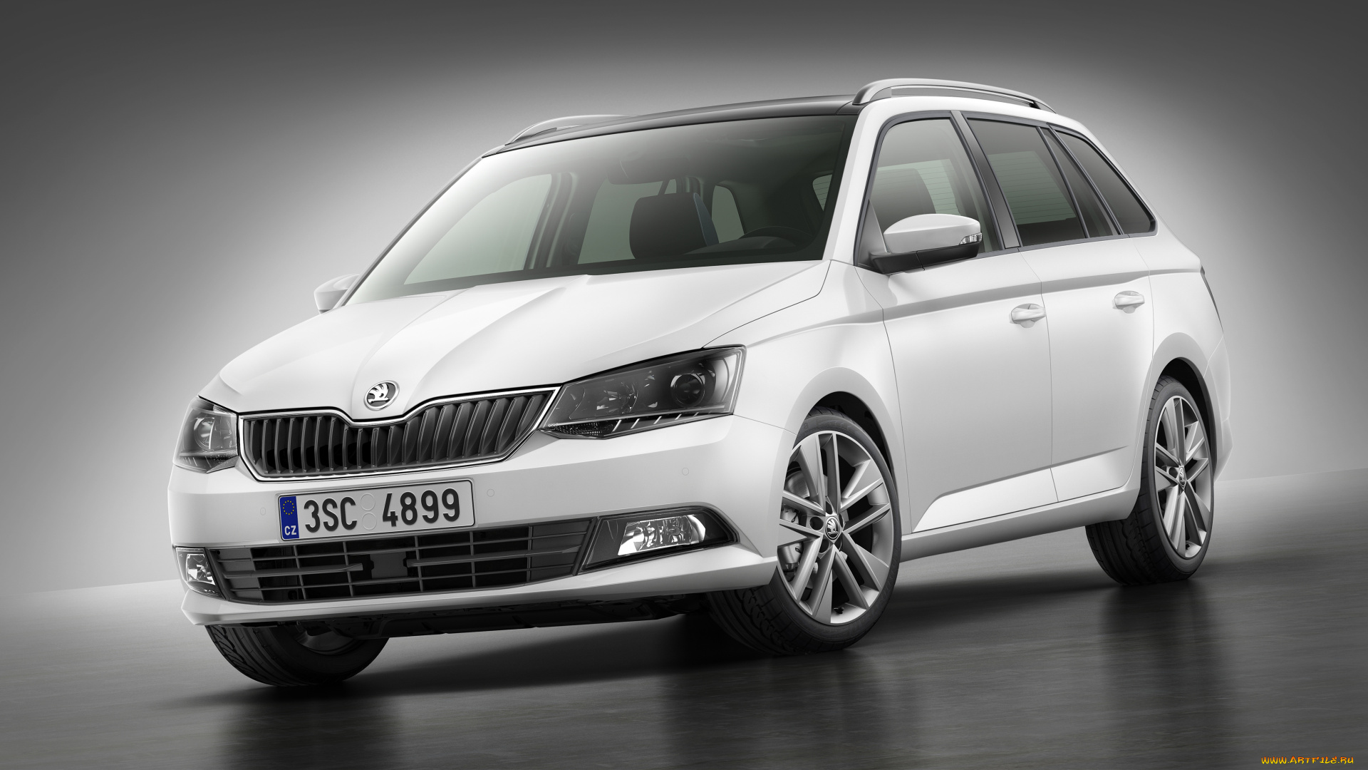 автомобили, skoda, светлый, 2015г, combi, fabia