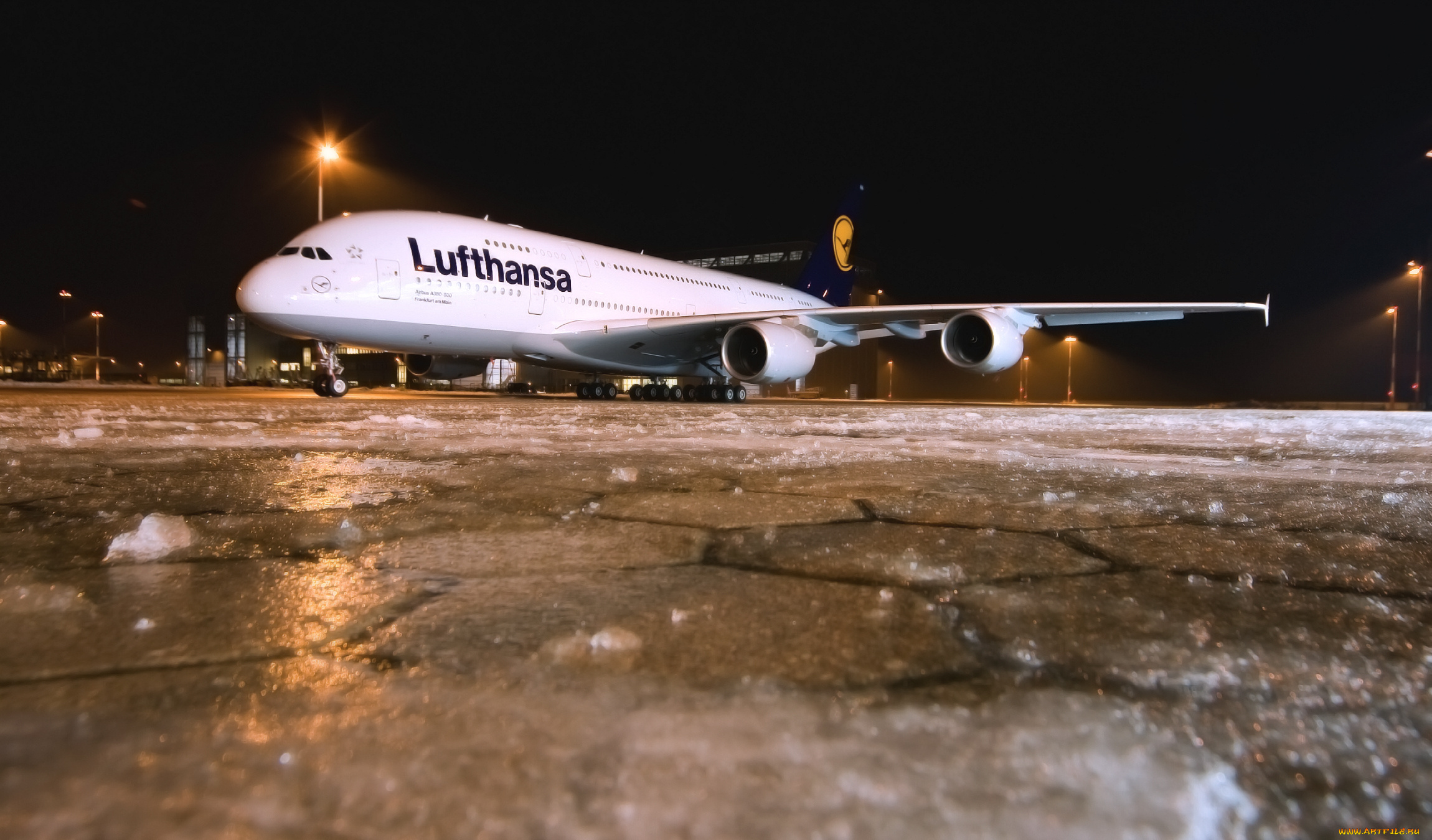 Взлет A380 Airbus без смс