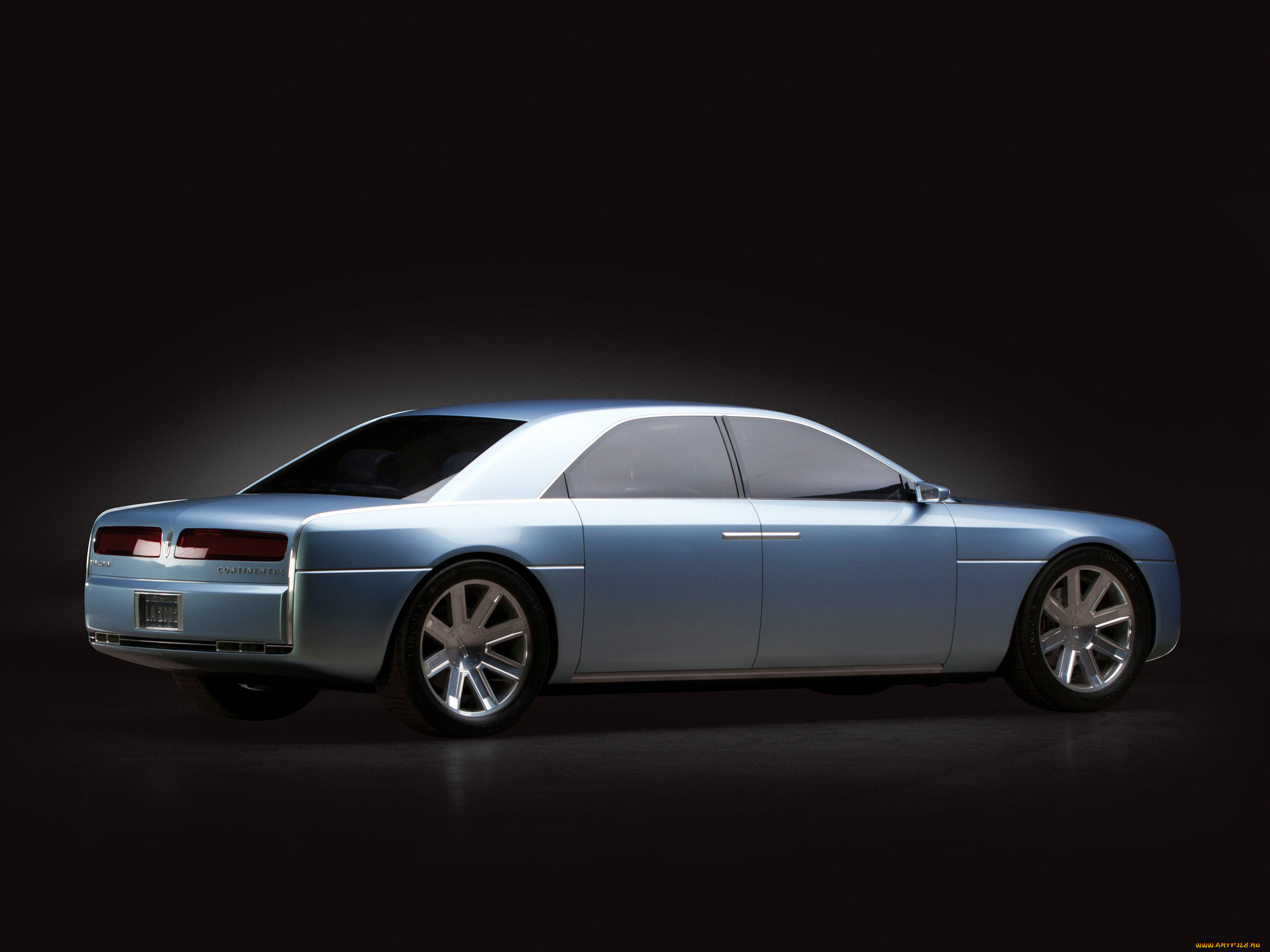 автомобили, lincoln, серый, 2002г, concept, continental