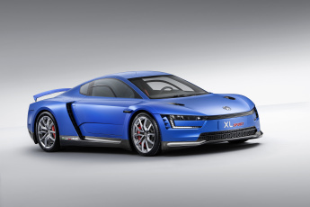 Картинка автомобили volkswagen concept sport xl синий 2014г