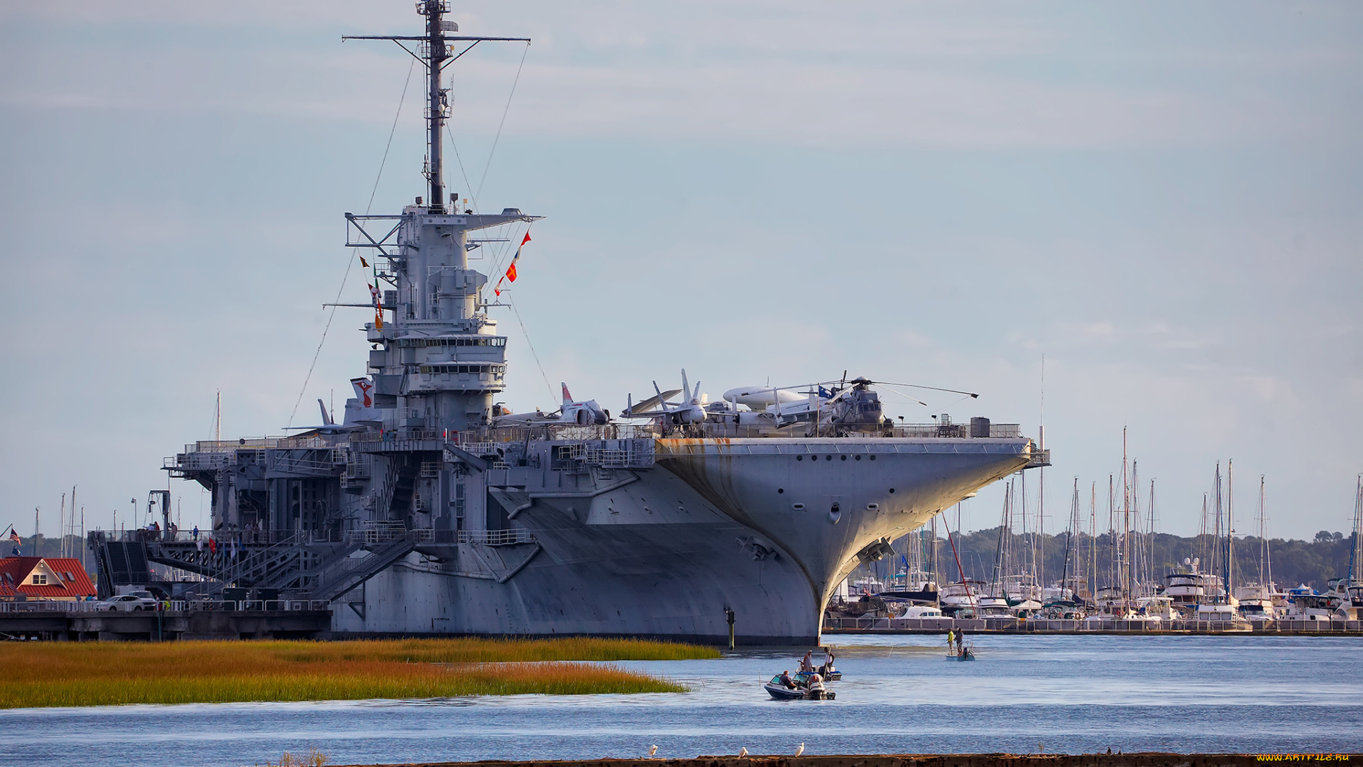 uss, yorktown, корабли, крейсеры, , линкоры, , эсминцы, авианосец, причал, рейд