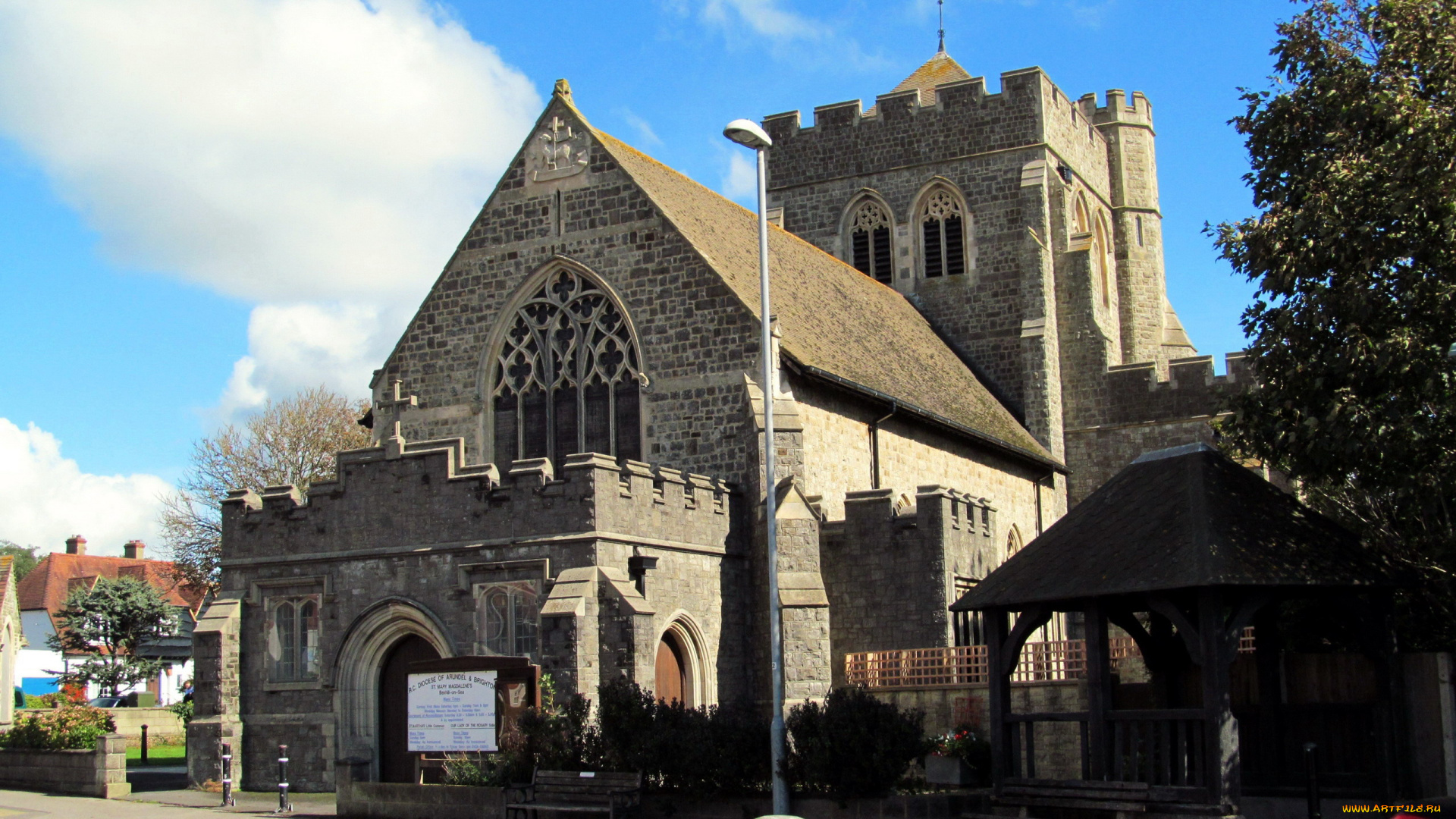 mary, magdeline, church, bexhill, sussex, uk, города, -, католические, соборы, , костелы, , аббатства, mary, magdeline, church