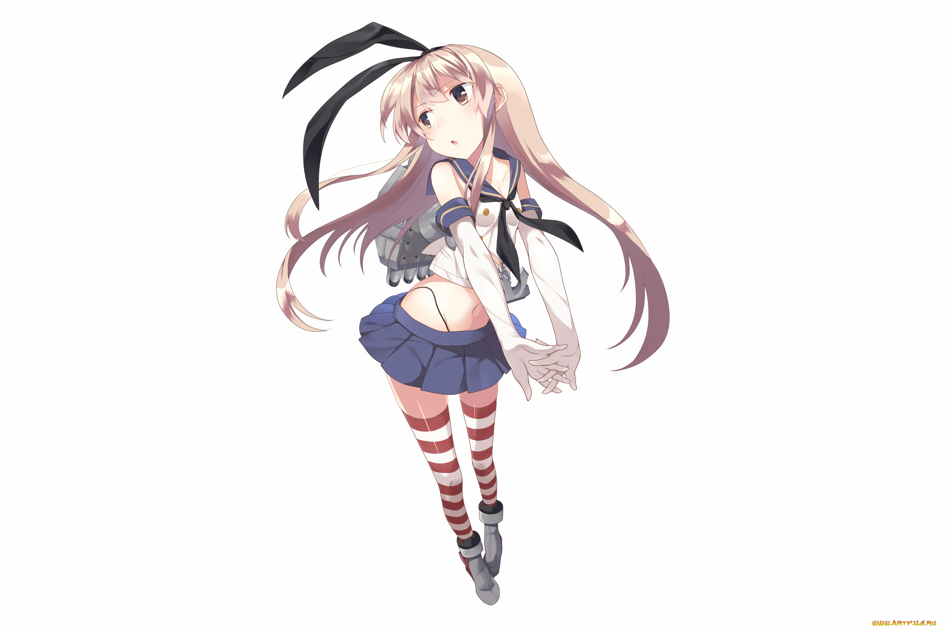 аниме, kantai, collection, девушка