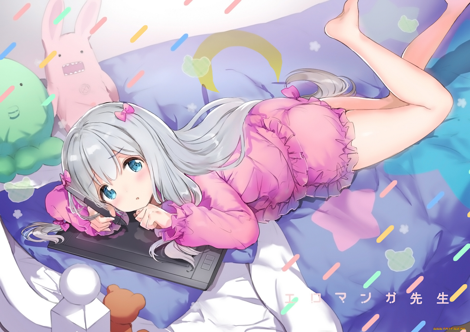 аниме, eromanga-sensei, девушка