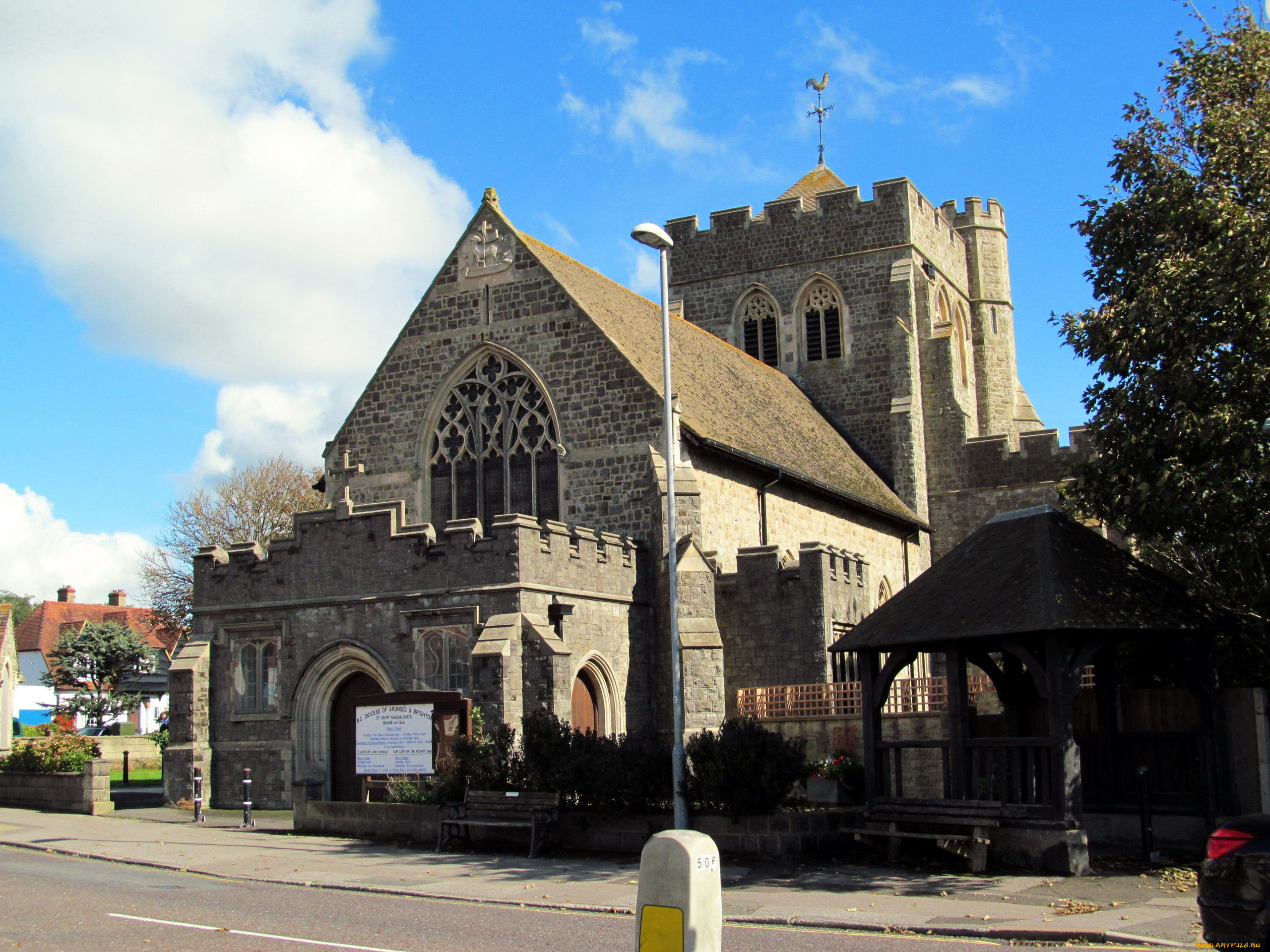 mary, magdeline, church, bexhill, sussex, uk, города, -, католические, соборы, , костелы, , аббатства, mary, magdeline, church