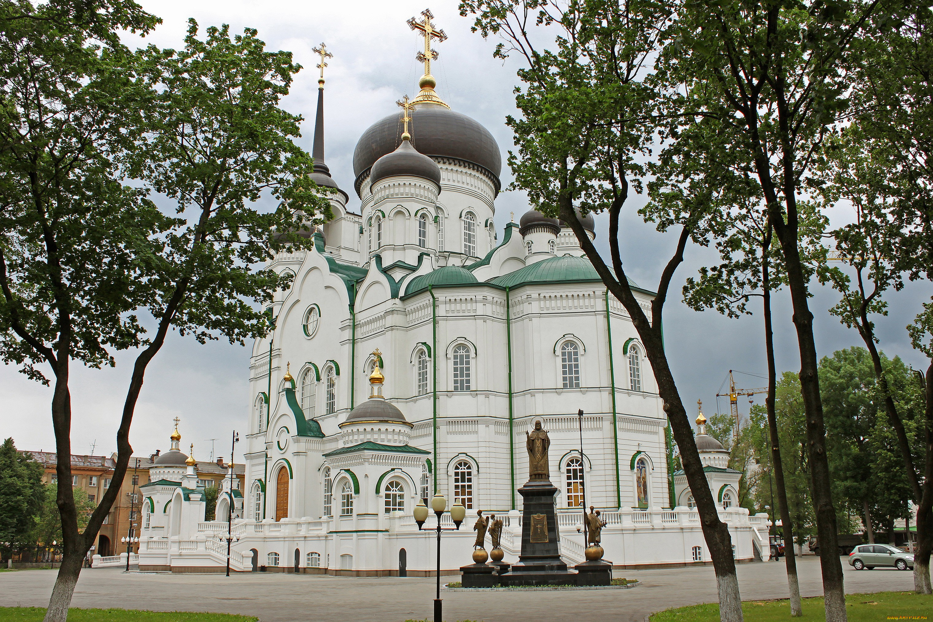 благовещенский, кафедральный, собор, города, -, православные, церкви, , монастыри, церковь, благовещенский, кафедральный, собор, воронеж, храм, россия