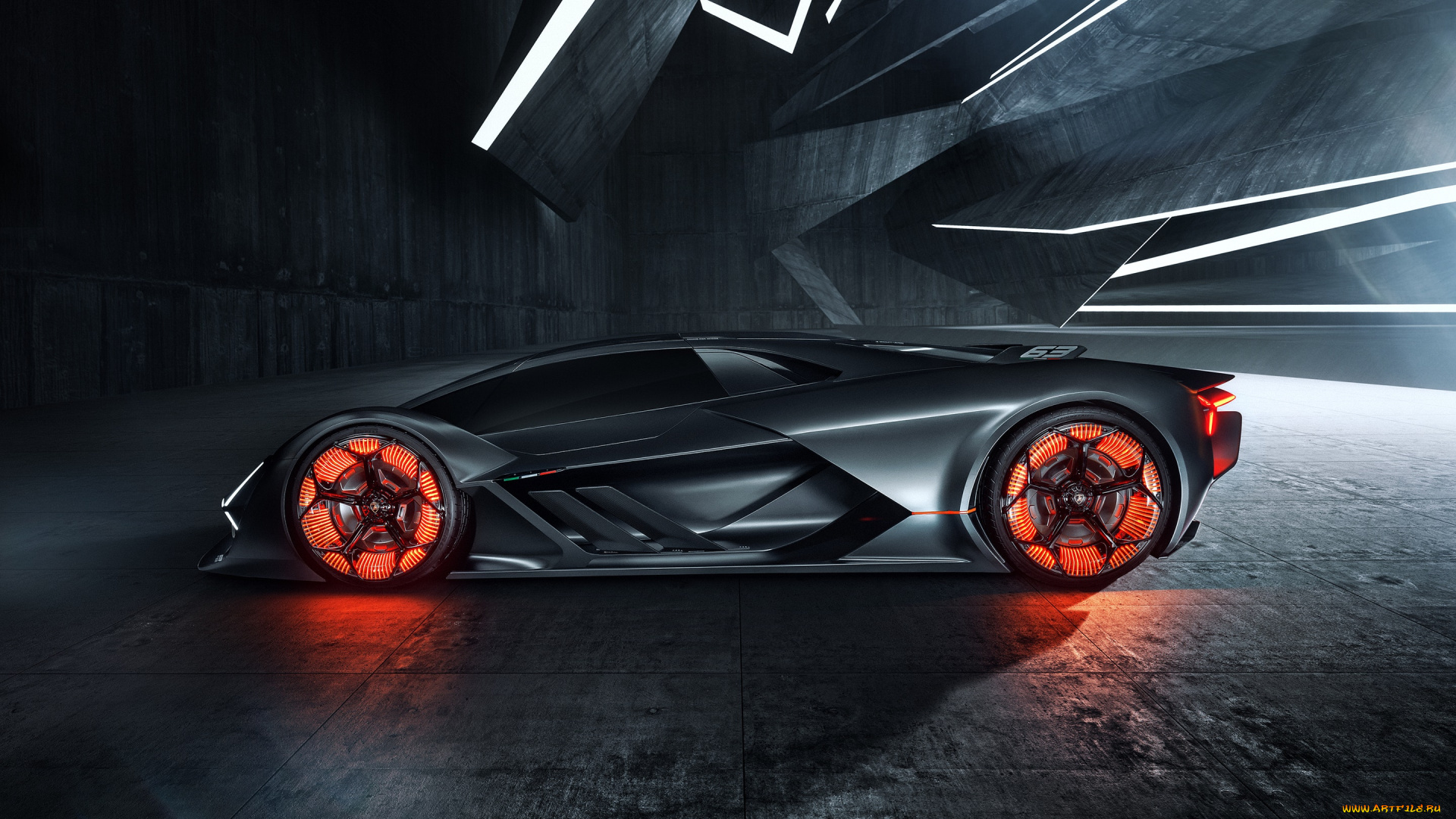 автомобили, lamborghini, terzo, millennio