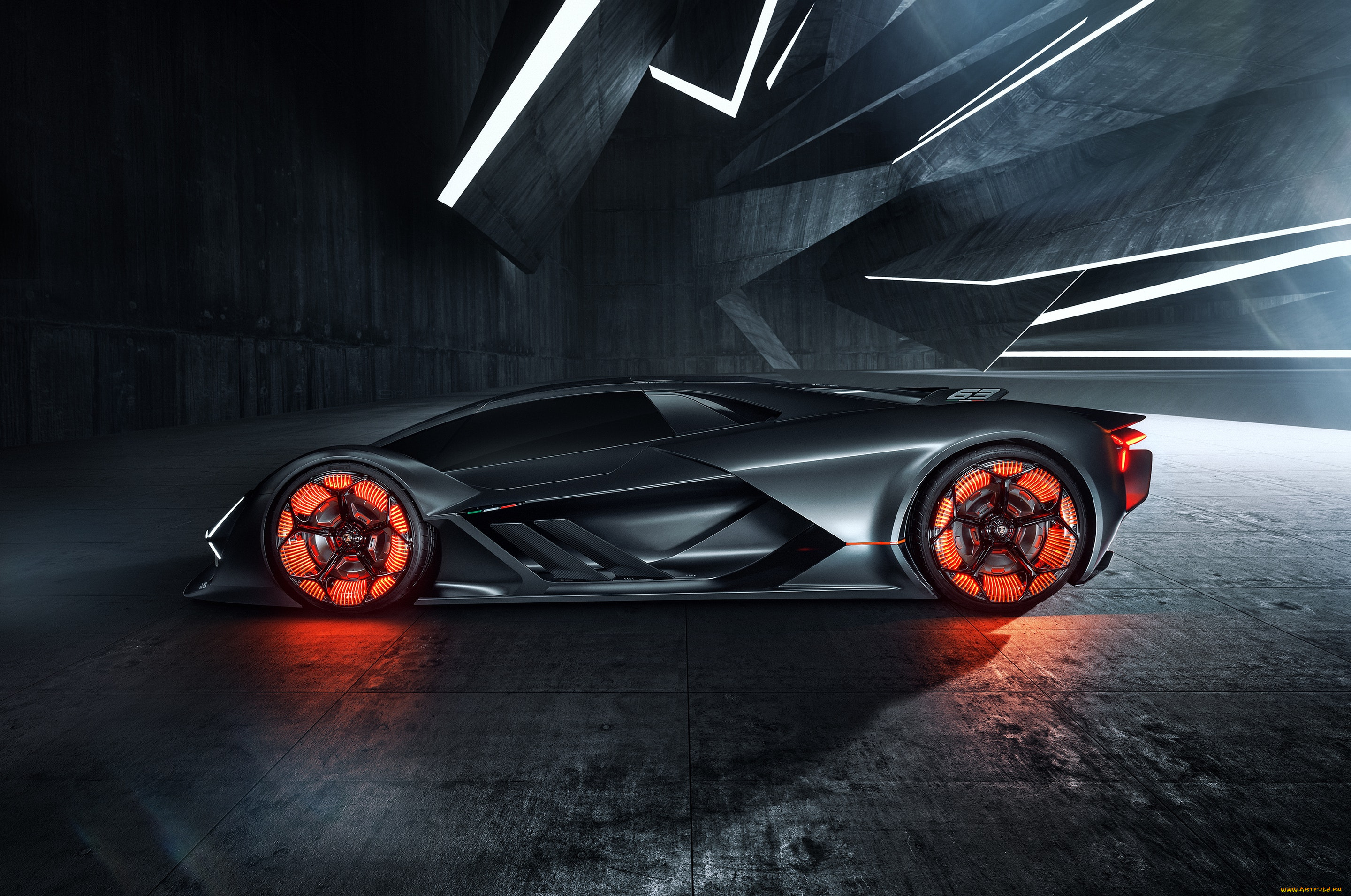 автомобили, lamborghini, terzo, millennio