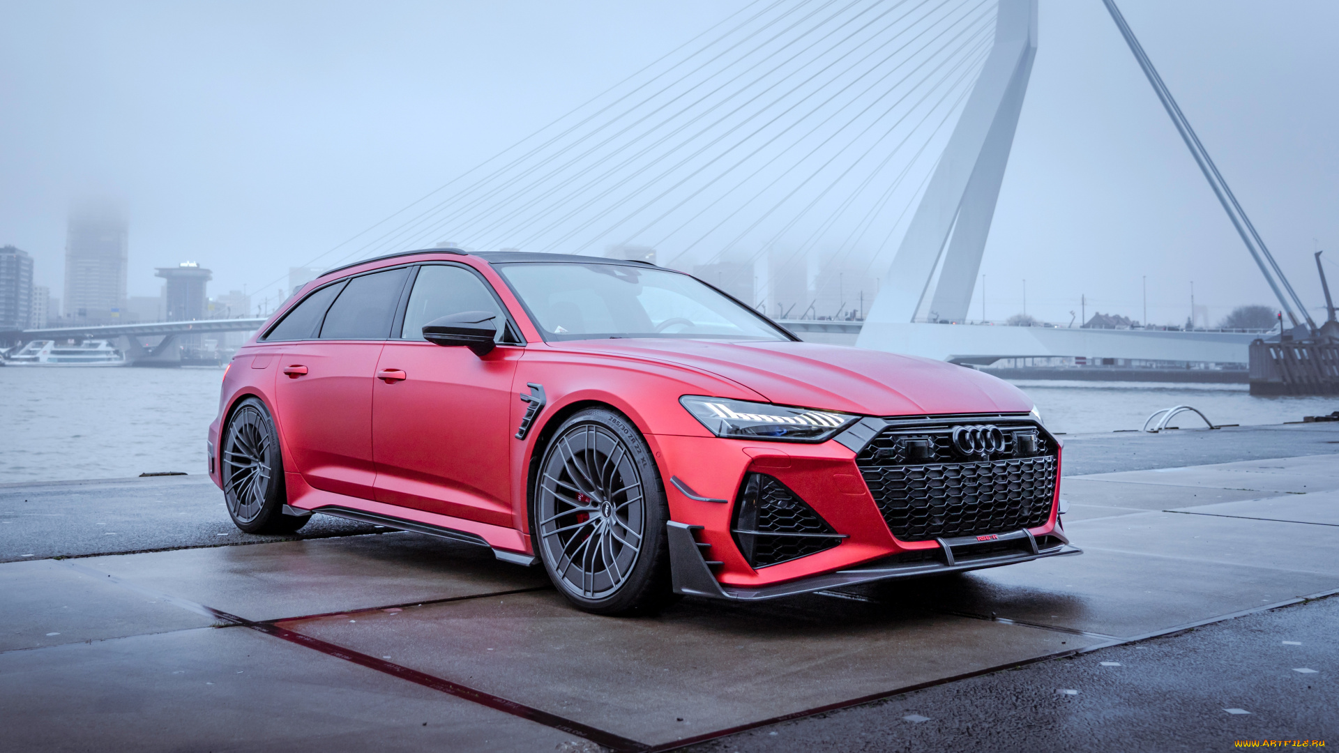 audi, rs6, автомобили, audi, туман, река, abt, rs6, сыро, rs6-r, 2022