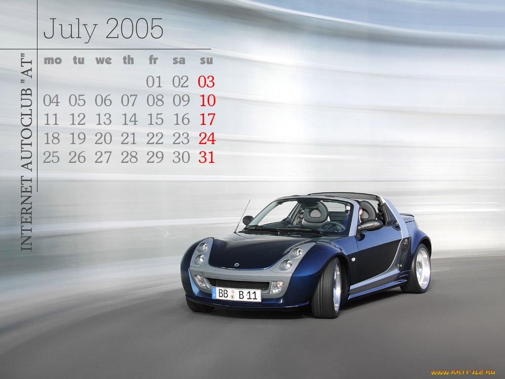 smart, calendar, автомобили