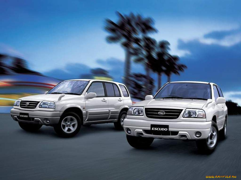 suzuki, escudo, автомобили