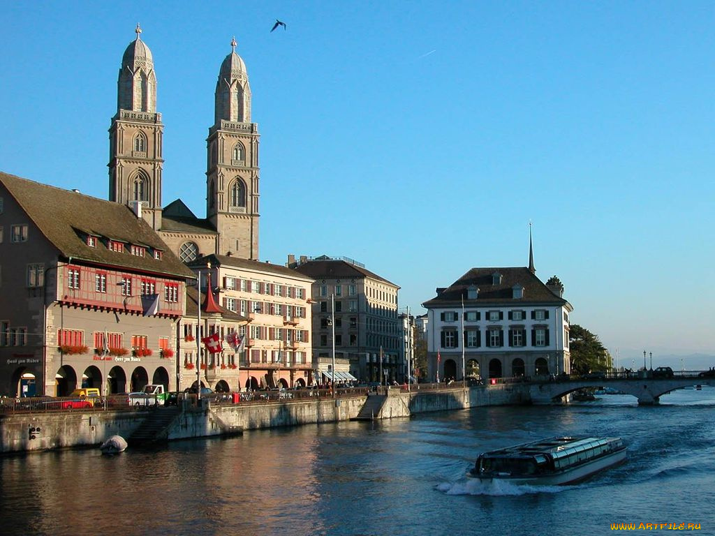 zurich, города, цюрих, швейцария