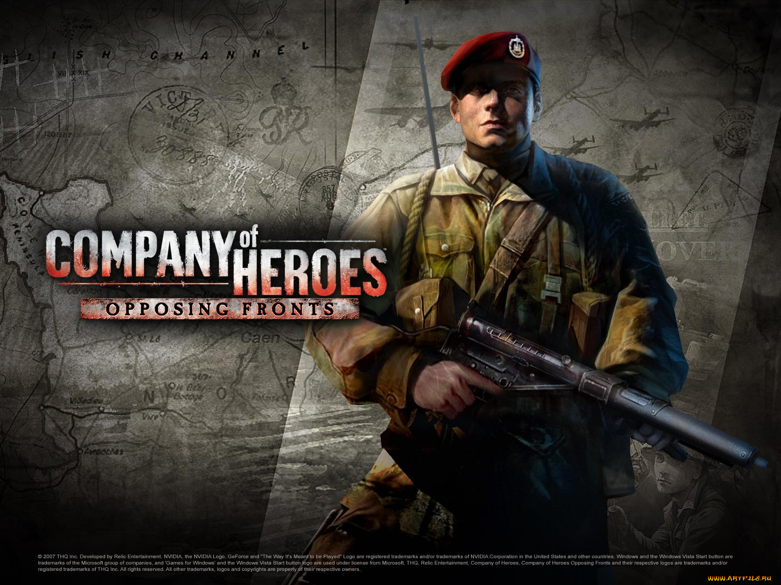 company, of, heroes, opposing, fronts, видео, игры