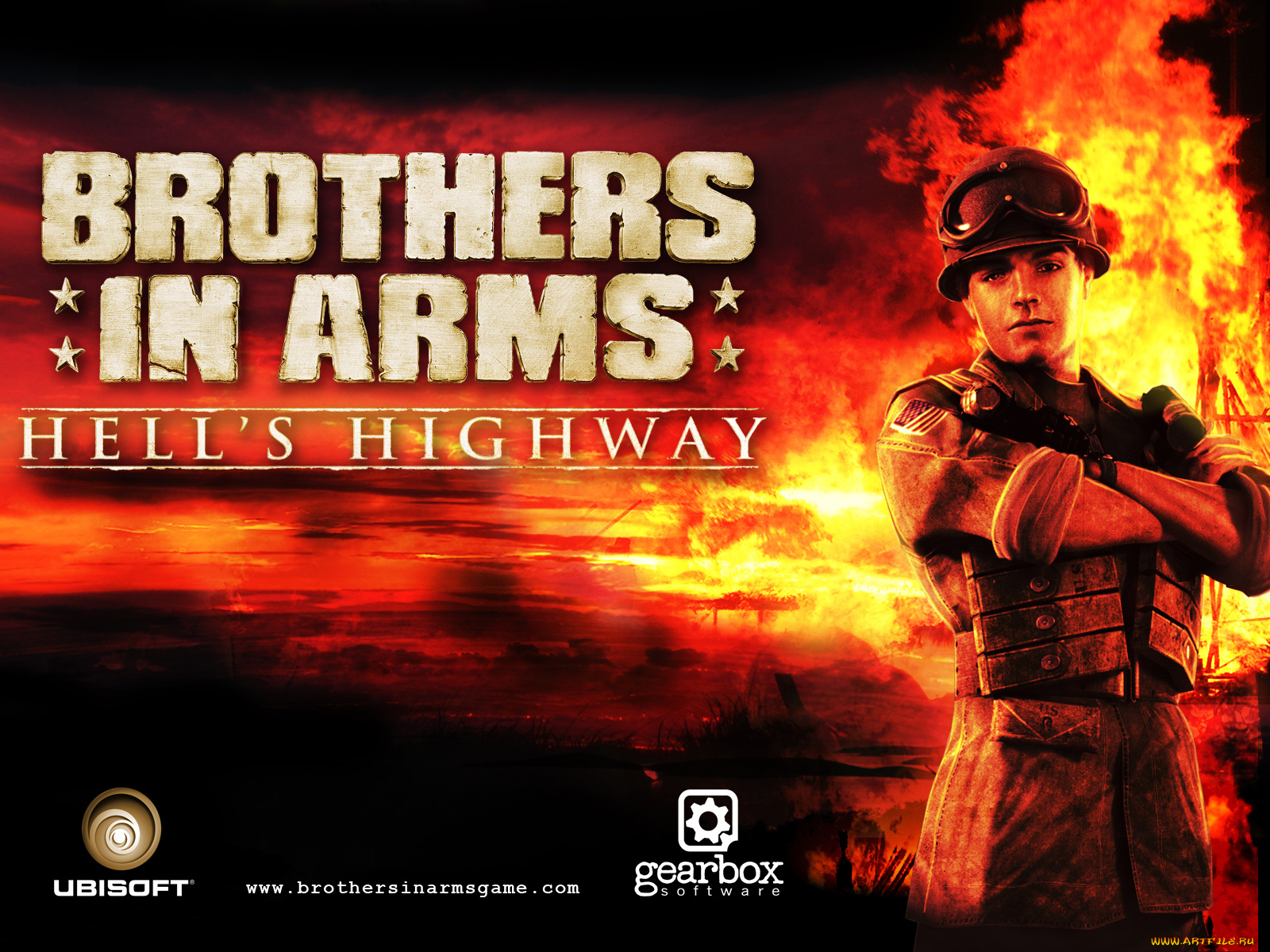 видео, игры, brothers, in, arms, hell`s, highway