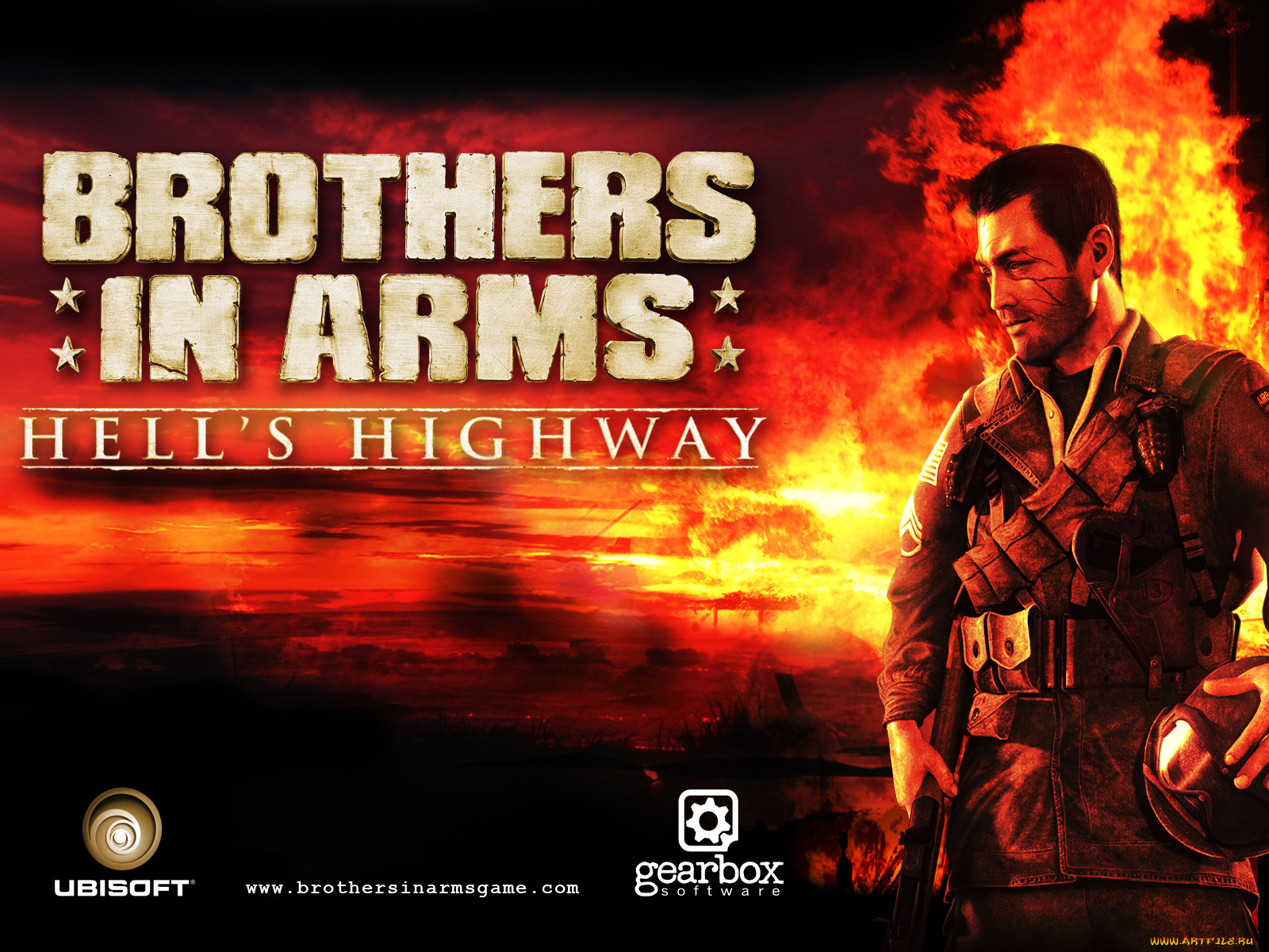 видео, игры, brothers, in, arms, hell`s, highway