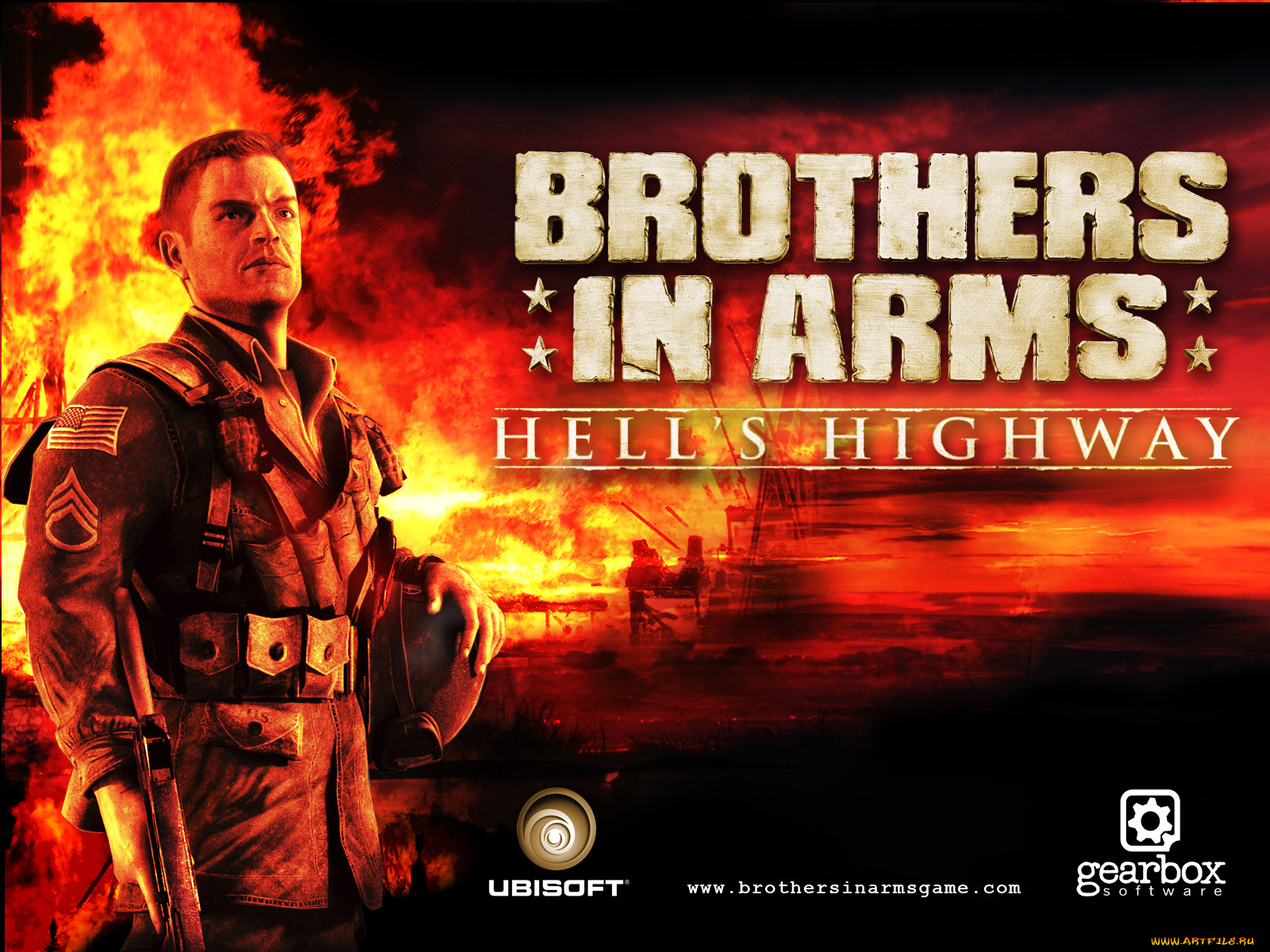 видео, игры, brothers, in, arms, hell`s, highway