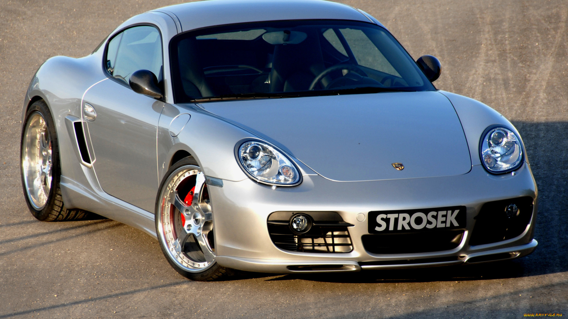 strosek, porsche, cayman, автомобили