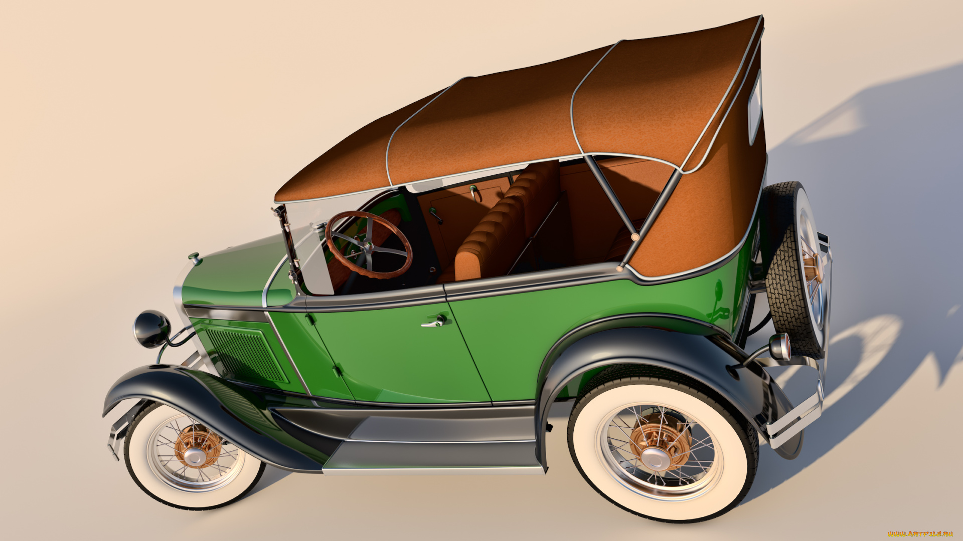 автомобили, 3д, 1930, ford
