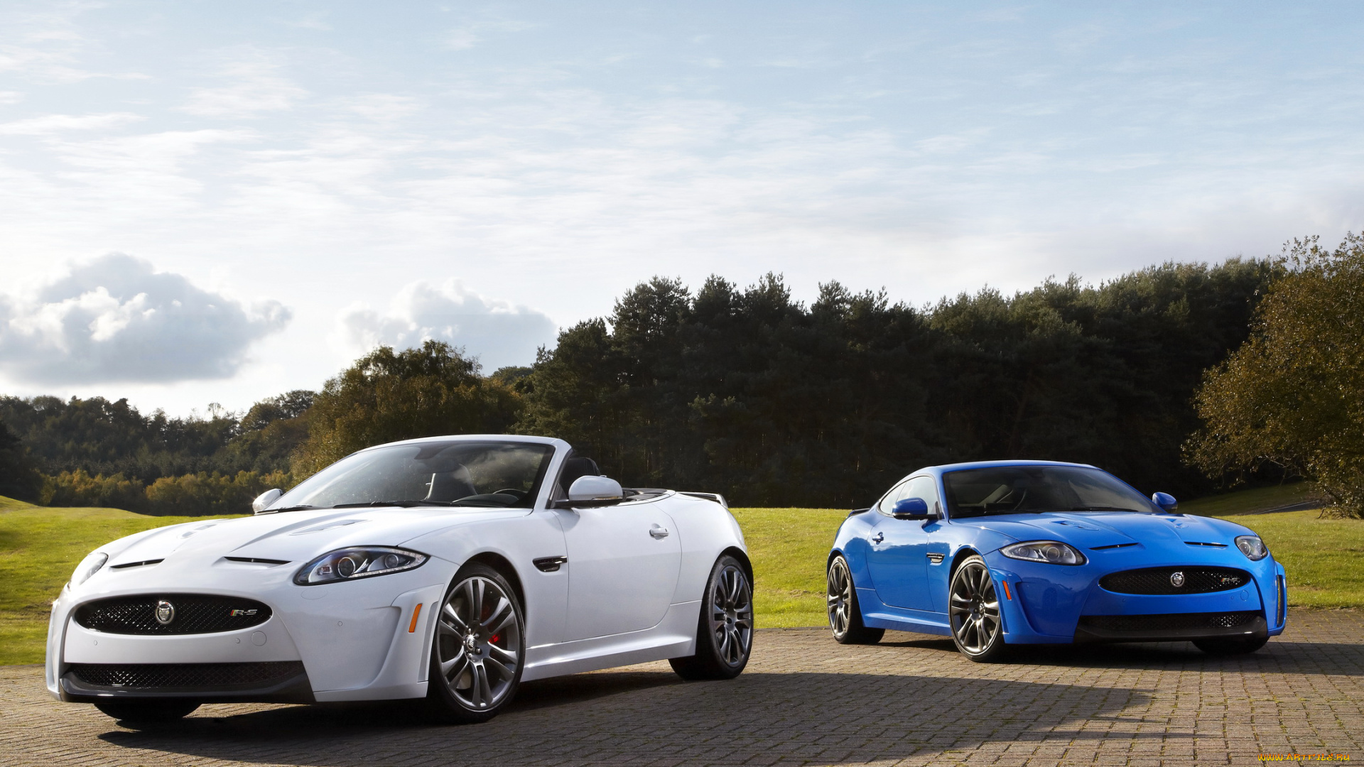 2012, jaguar, xkr-s, автомобили, jaguar, кабриолет, два, голубой, белый
