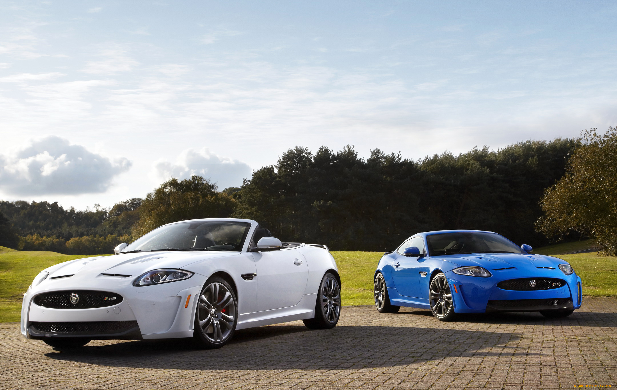 2012, jaguar, xkr-s, автомобили, jaguar, кабриолет, два, голубой, белый