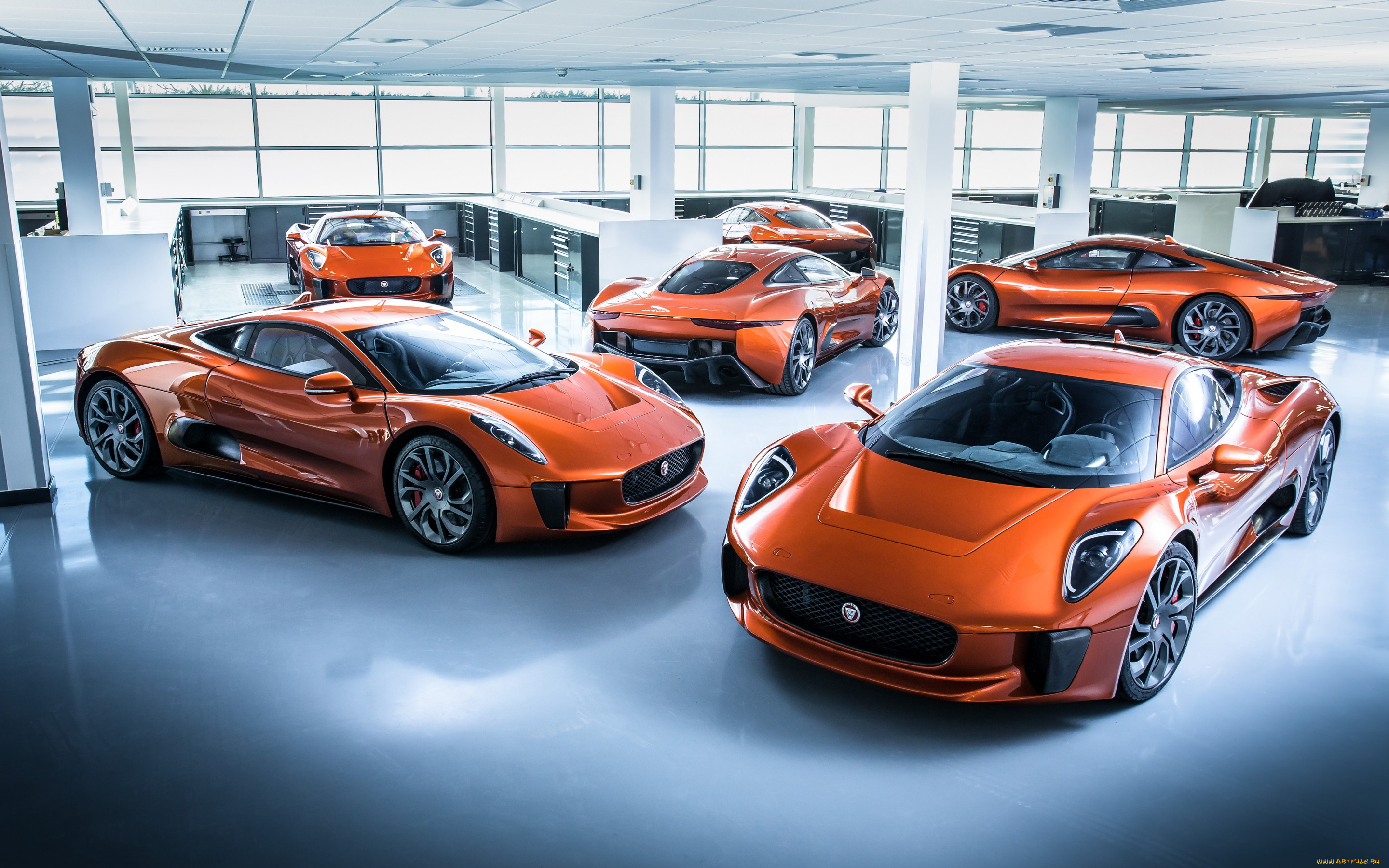 автомобили, jaguar, c-x75, supercar, ягуар