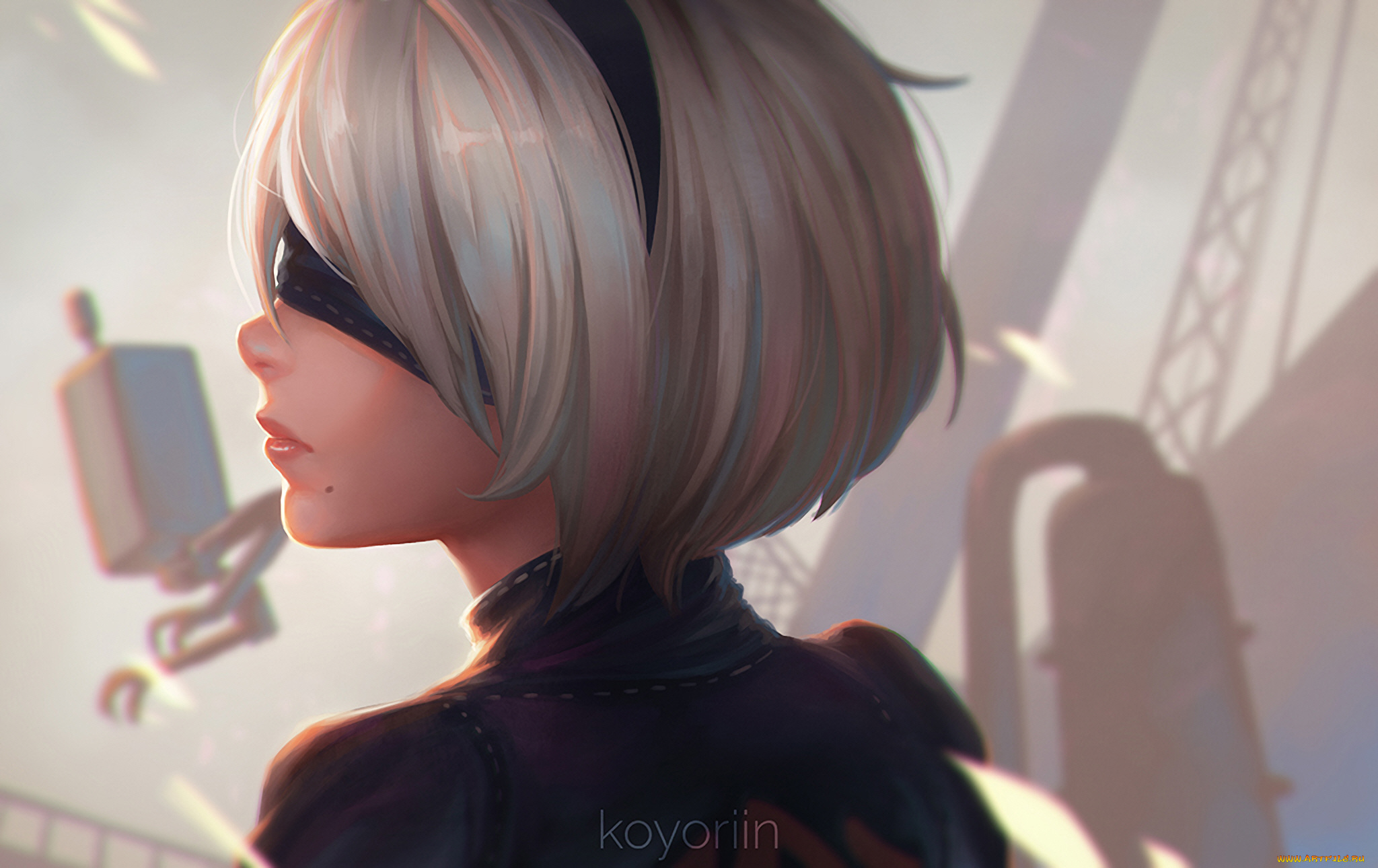 Каре играть. 2b NIER. НИР автомата 2b. 2b NIER Automata игра. 2b NIER White.