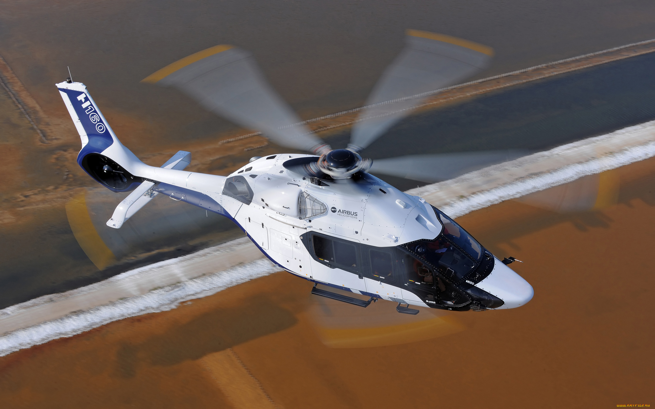 airbus, helicopters, h160, авиация, вертолёты, небо, вертолет, airbus, helicopters, h160