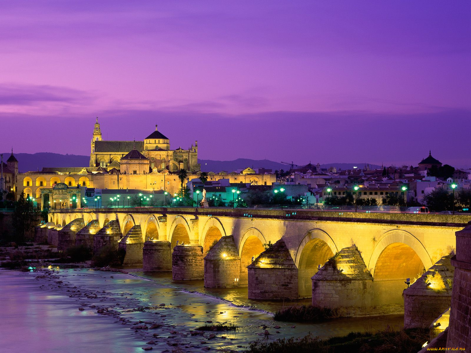 cordoba, spain, города, мосты