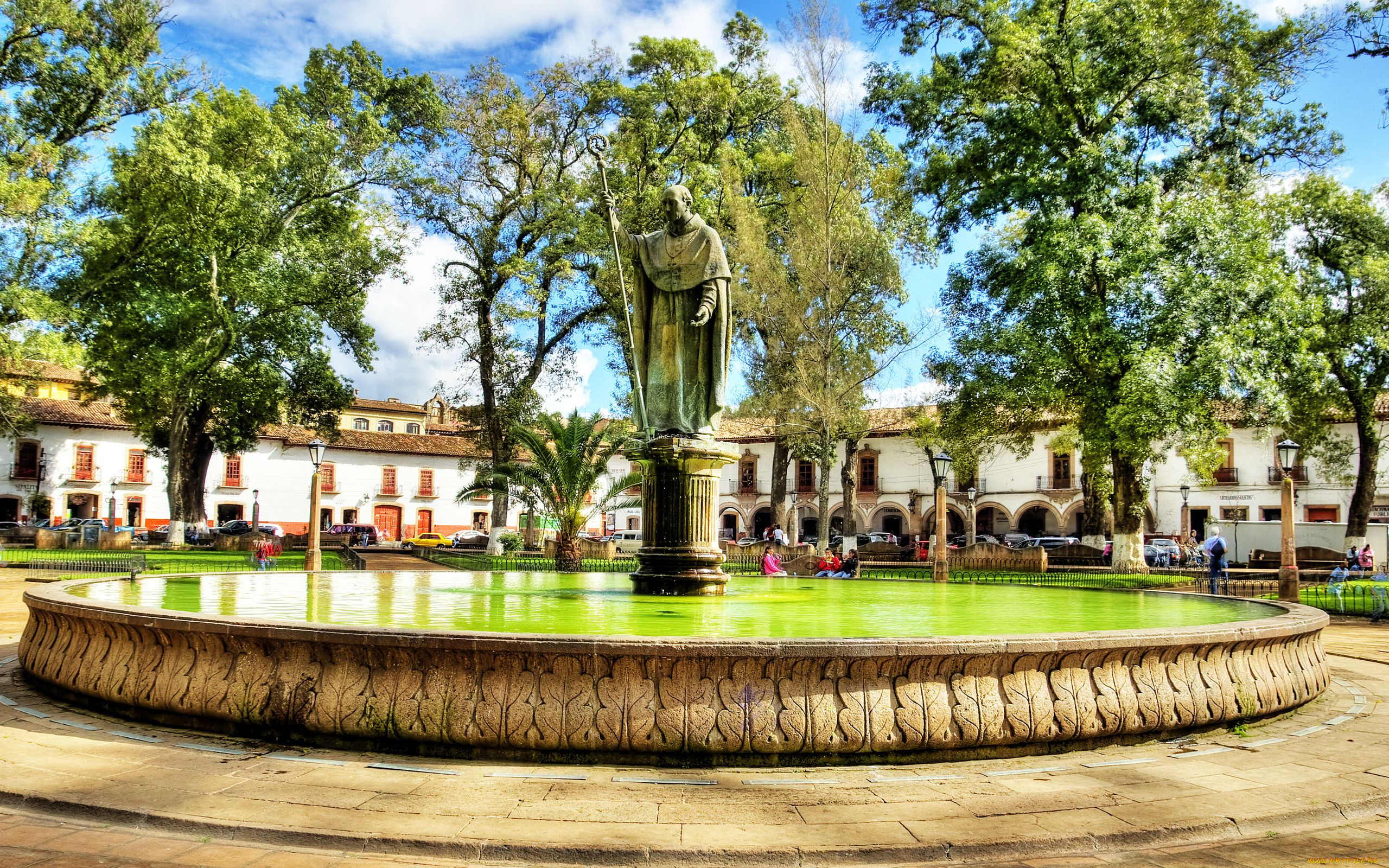 vasco, de, quiroga, patzcuaro, mexico, города, памятники, скульптуры, арт, объекты