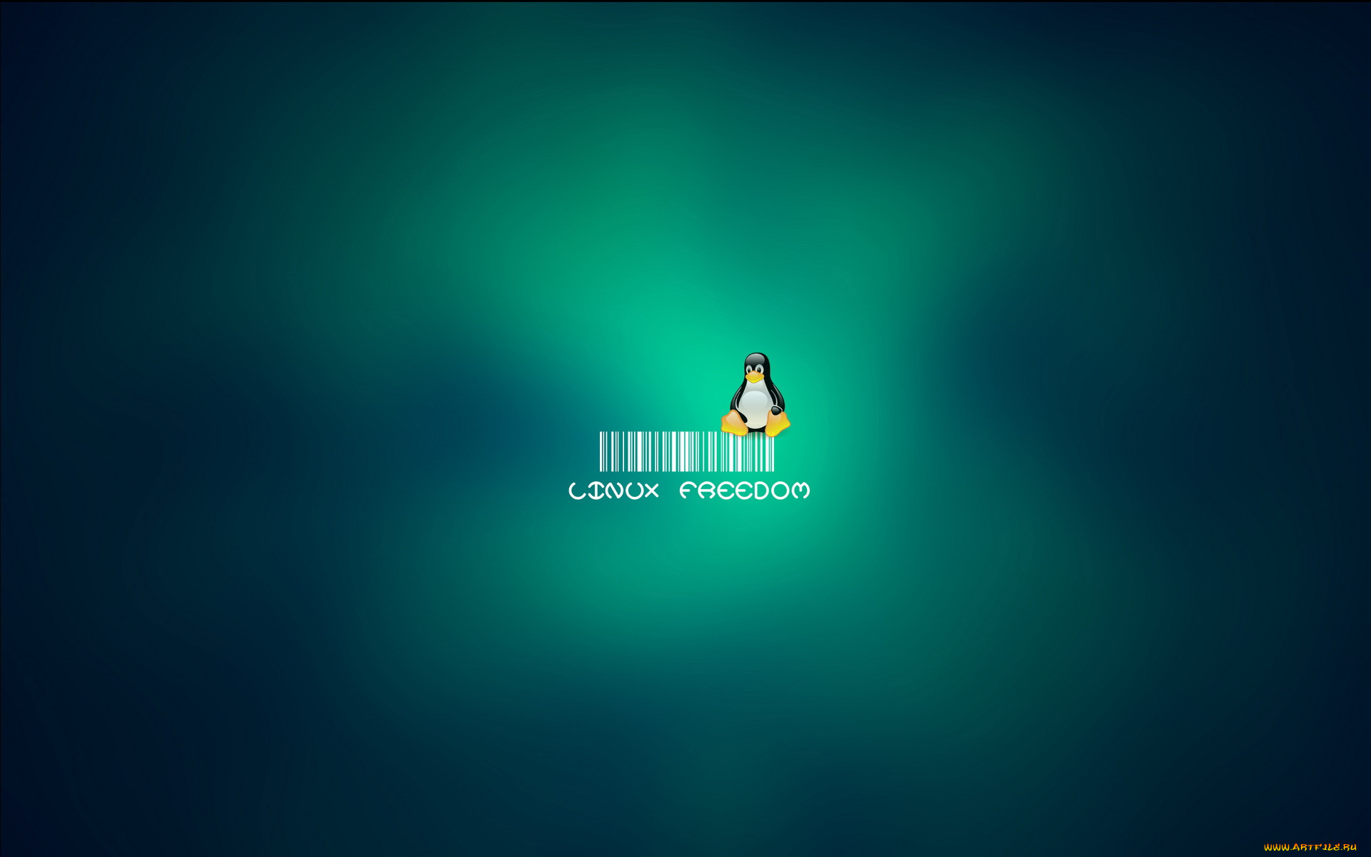 компьютеры, linux, логотип