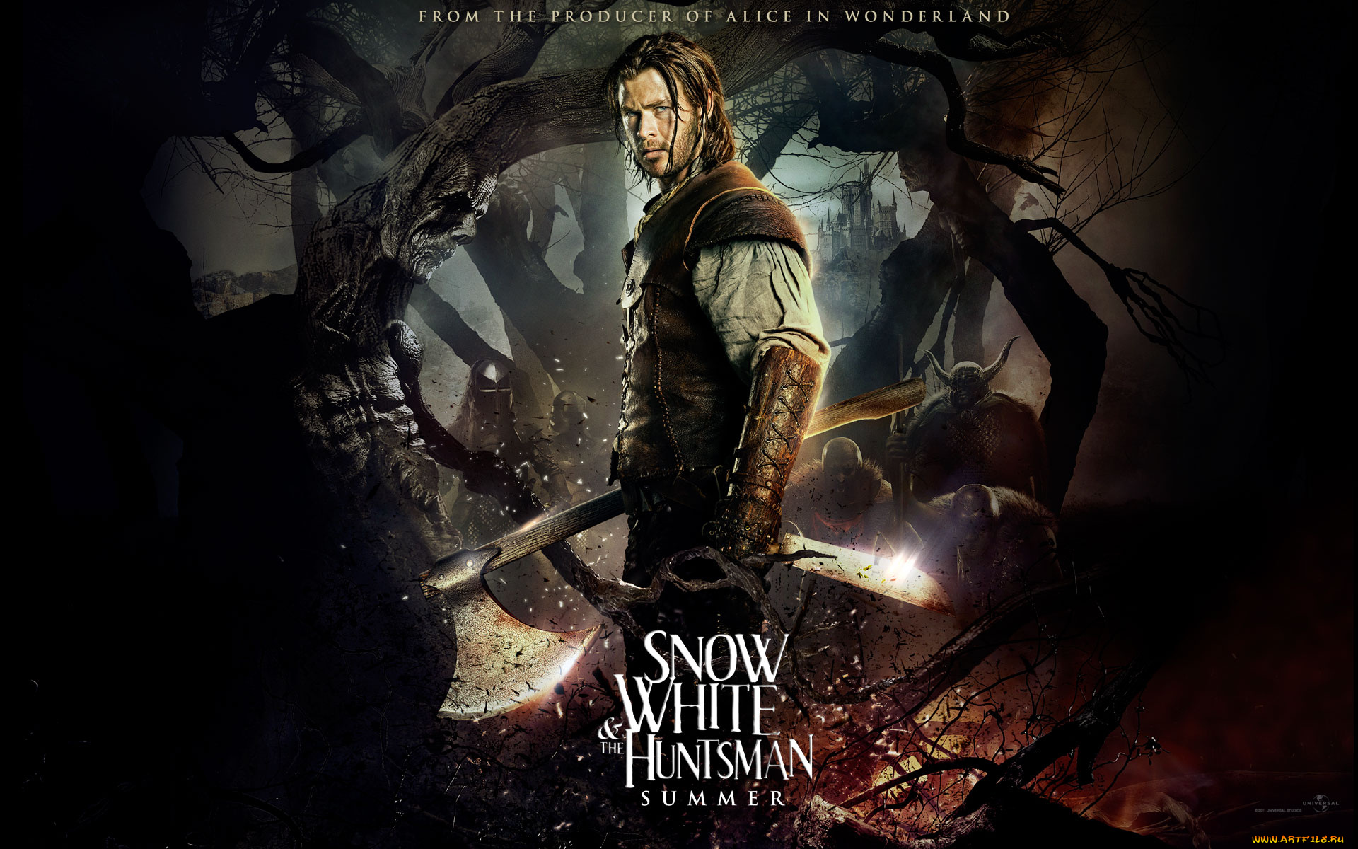 snow, white, and, the, huntsman, кино, фильмы, chris, hemsworth