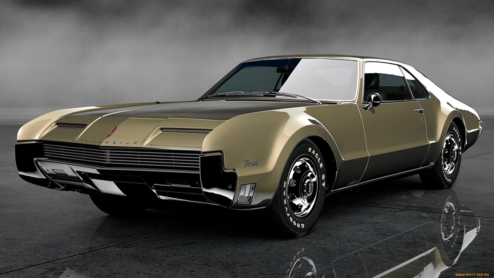 oldsmobile, toronado, 1966, автомобили, 3д, oldsmobile, toronado, 1966