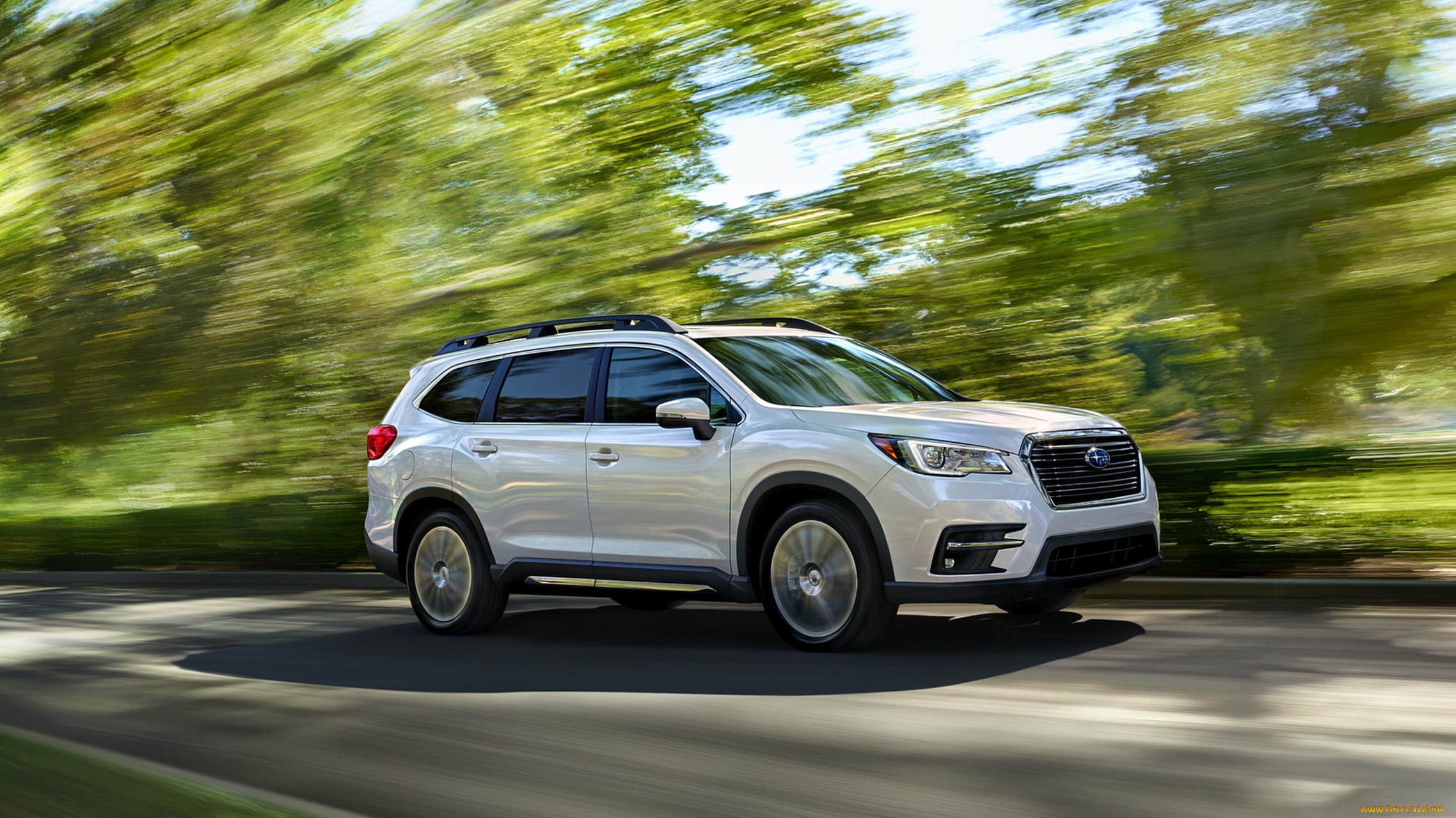 subaru, ascent, 2019, автомобили, subaru, ascent, 2019, внедорожник, белый