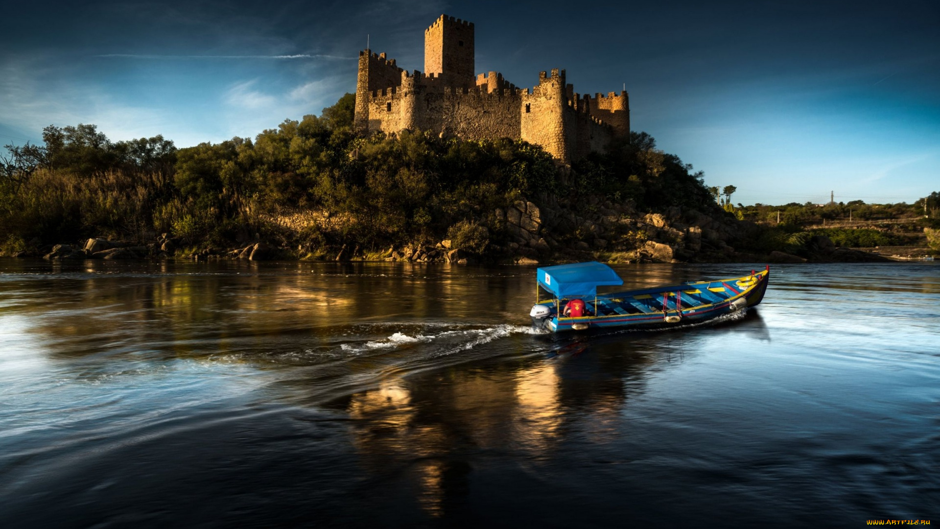 almourol, castle, portugal, города, -, дворцы, , замки, , крепости, almourol, castle