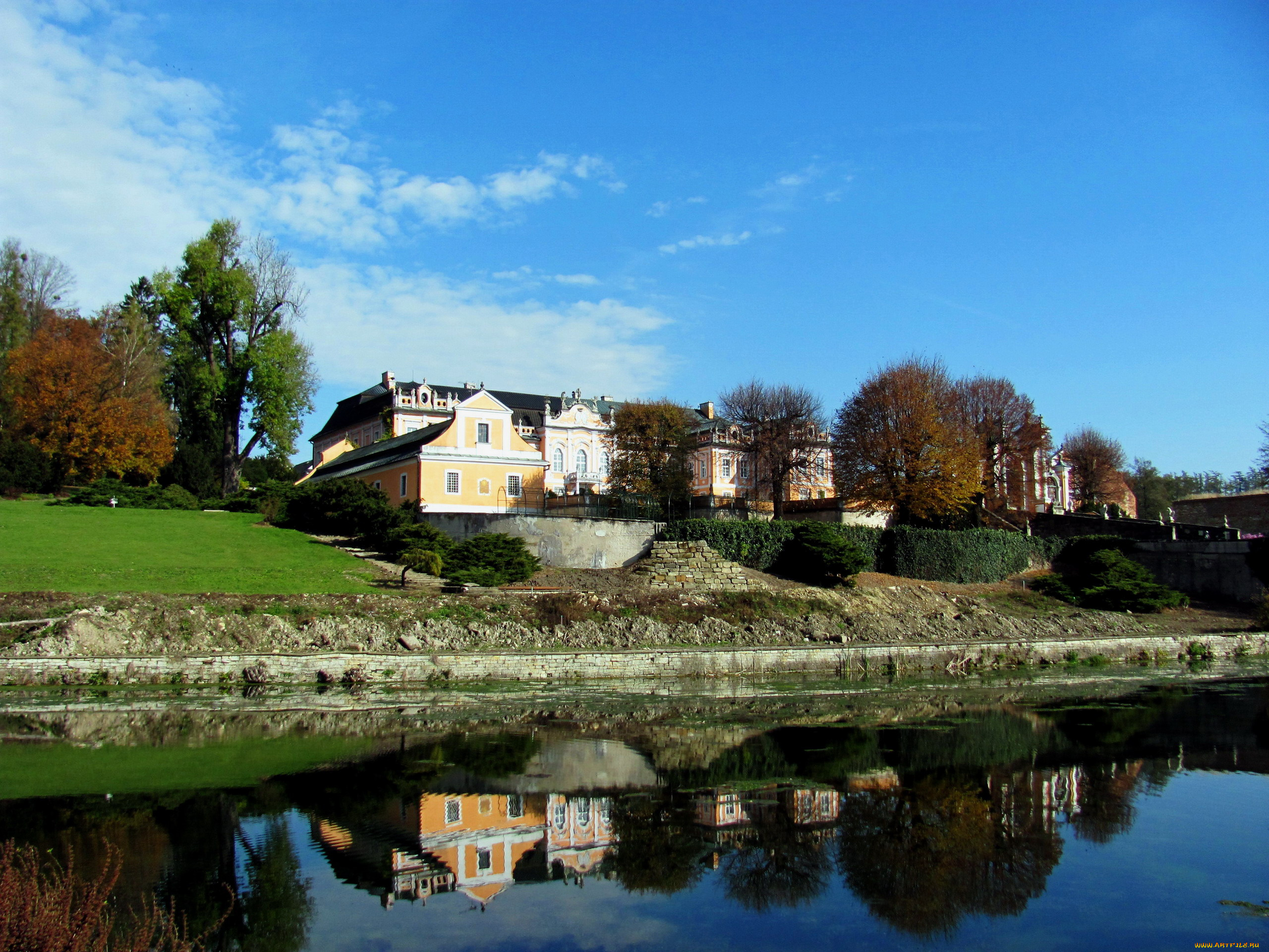 nove, hrady, castle, города, замки, чехии, nove, hrady, castle