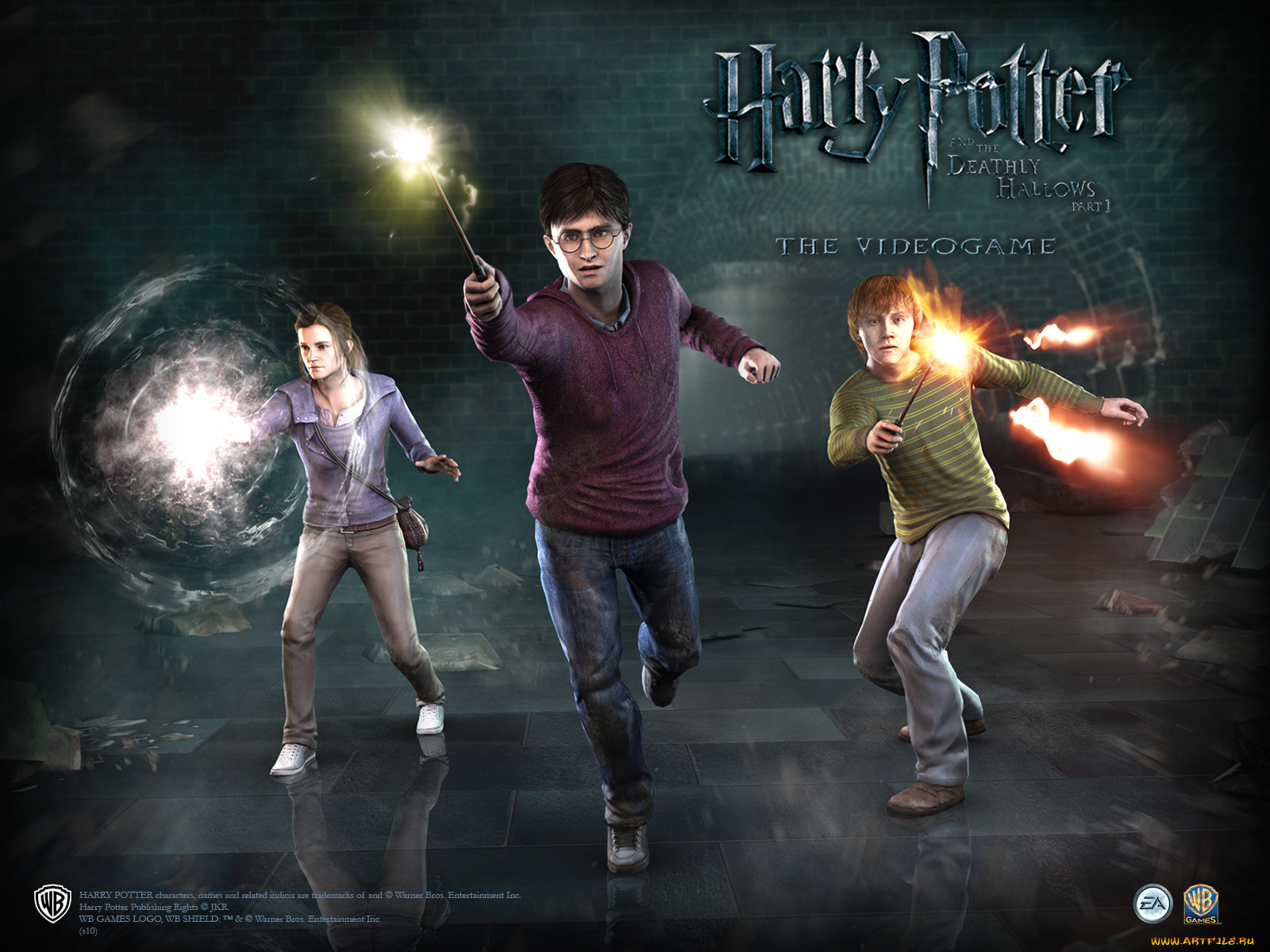 harry, potter, and, the, deathly, hallows, part, видео, игры