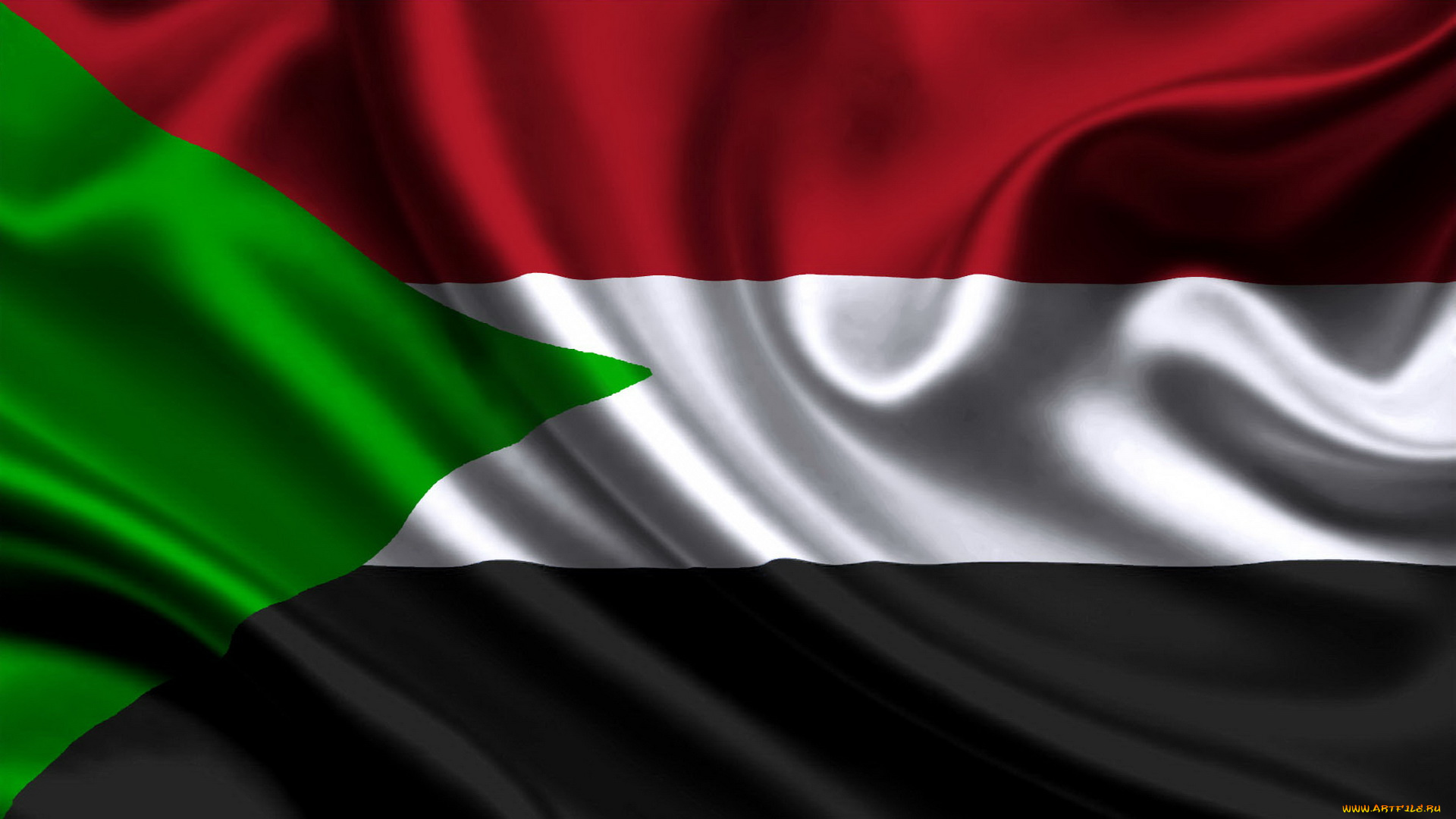 судан, разное, флаги, гербы, флаг, судана