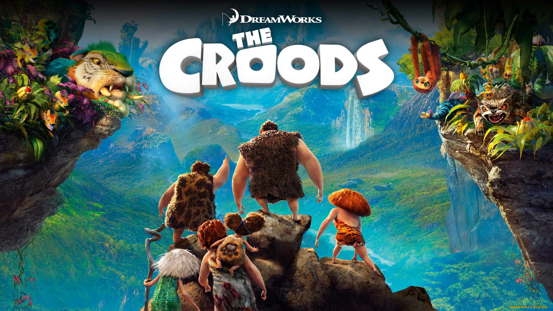 the, croods, мультфильмы, семейка, крудс, мульт