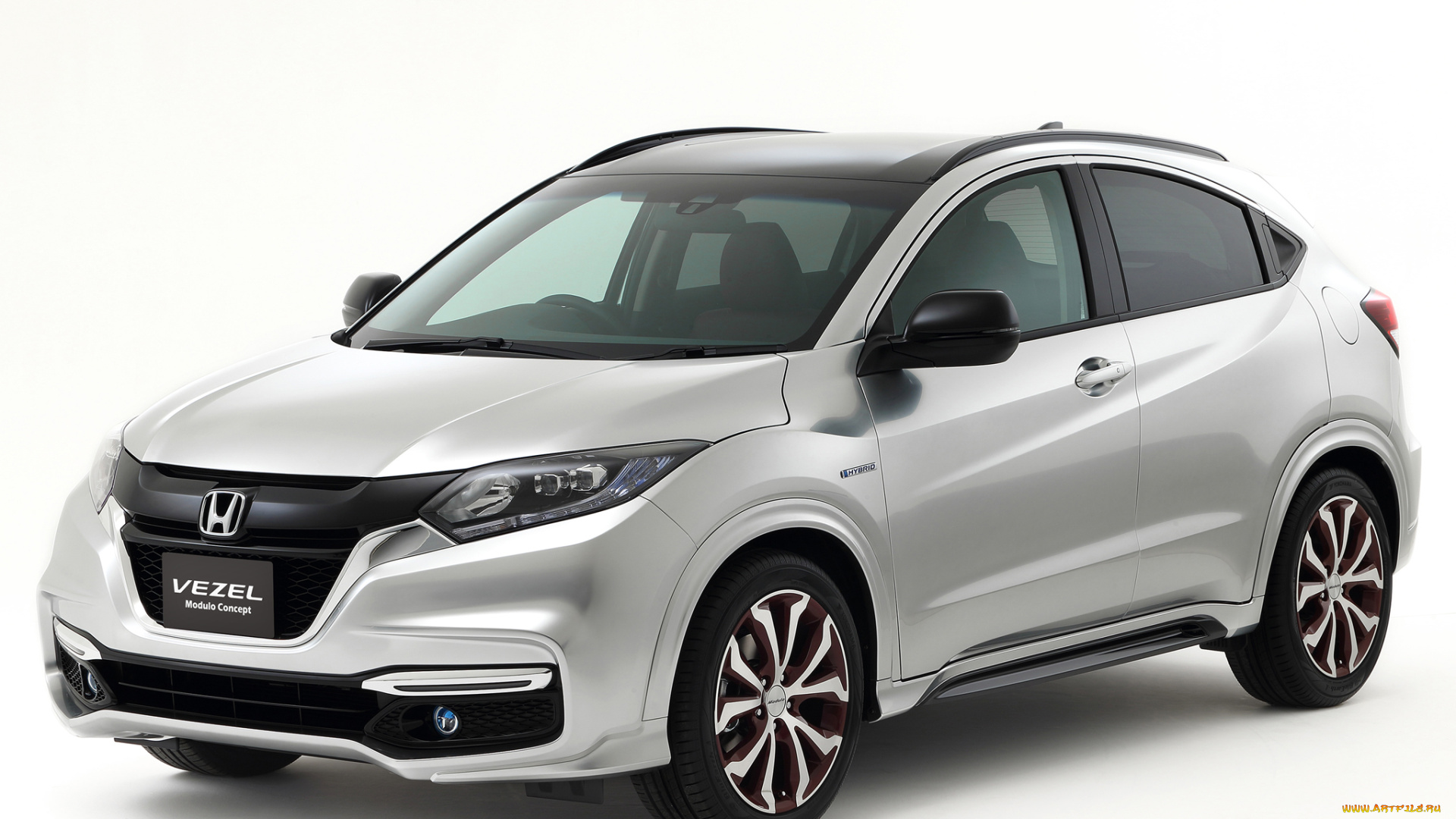 автомобили, honda, white, modulo, vezel