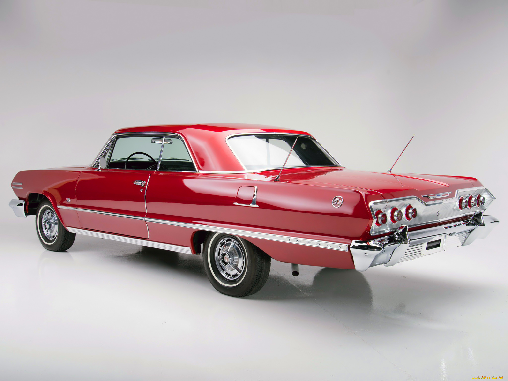 chevrolet, impala, ss, 327, hp, sport, coupe, 1963, автомобили, chevrolet, auto