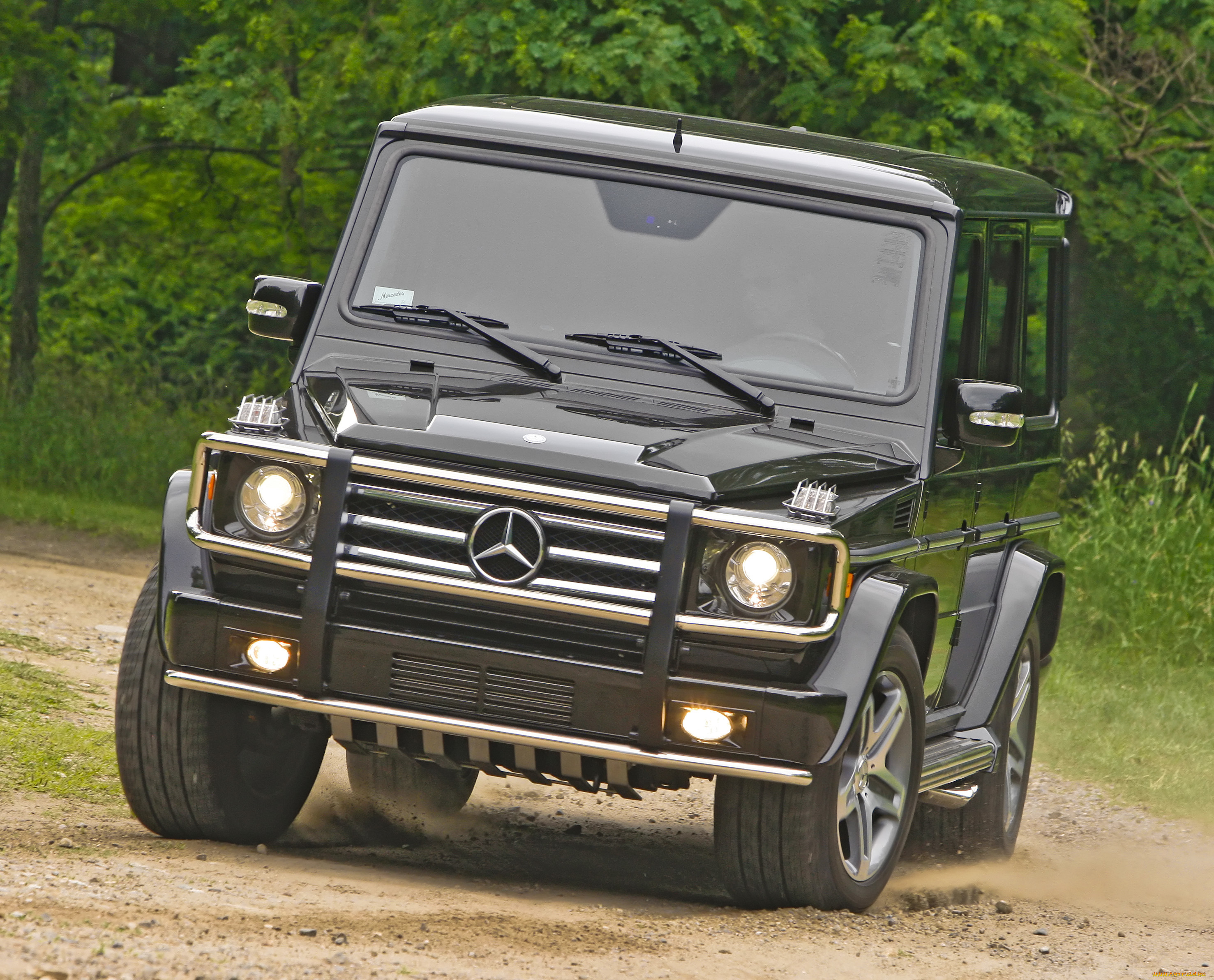 автомобили, mercedes-benz, mercedes, g55, темный, кубик, гелендваген, amg