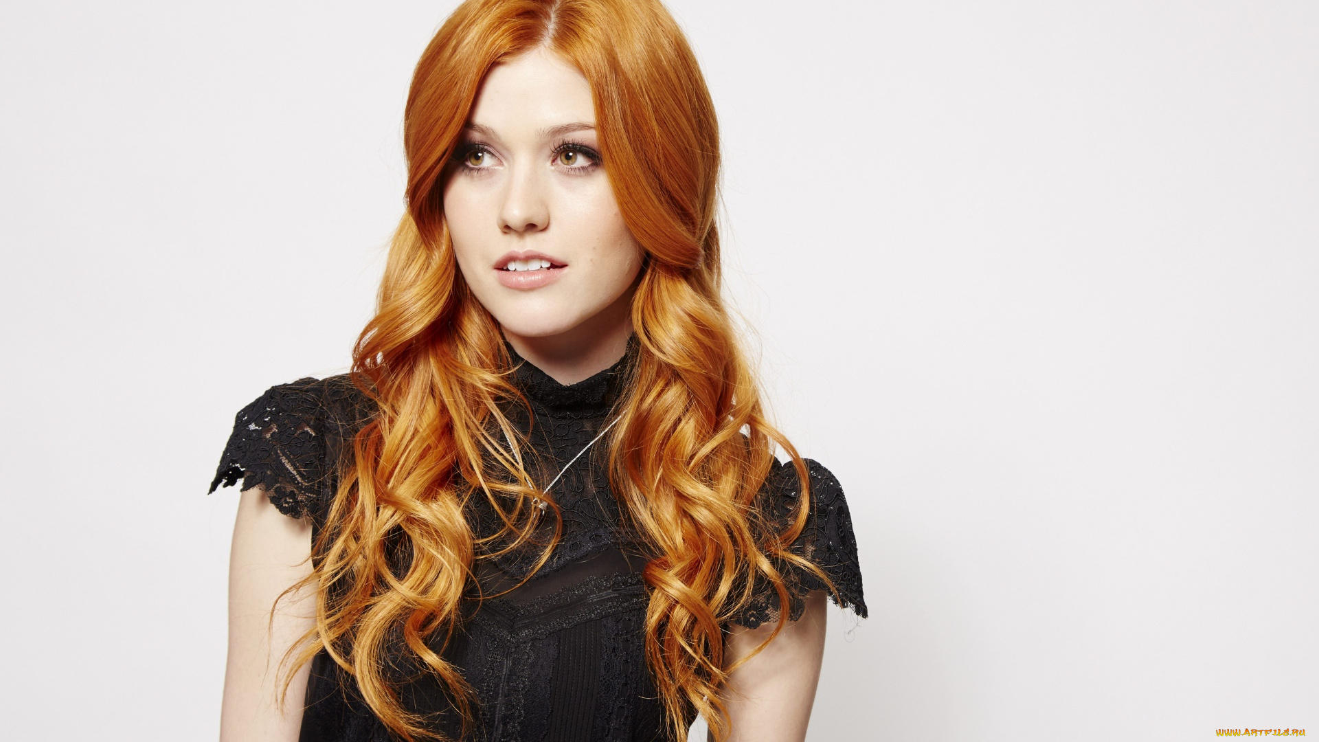 девушки, katherine, mcnamara, актриса, рыжая, кружево