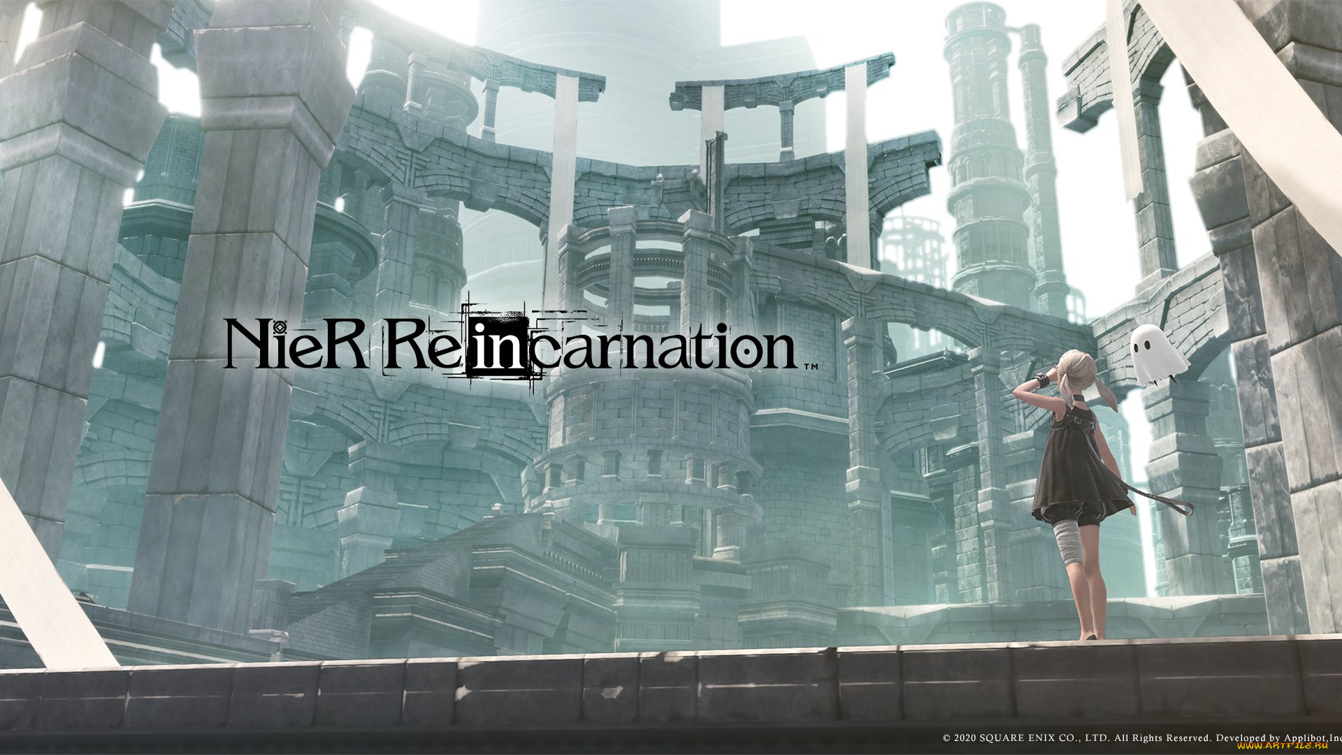 nier, re, in, carnation, видео, игры, nier, , re, re