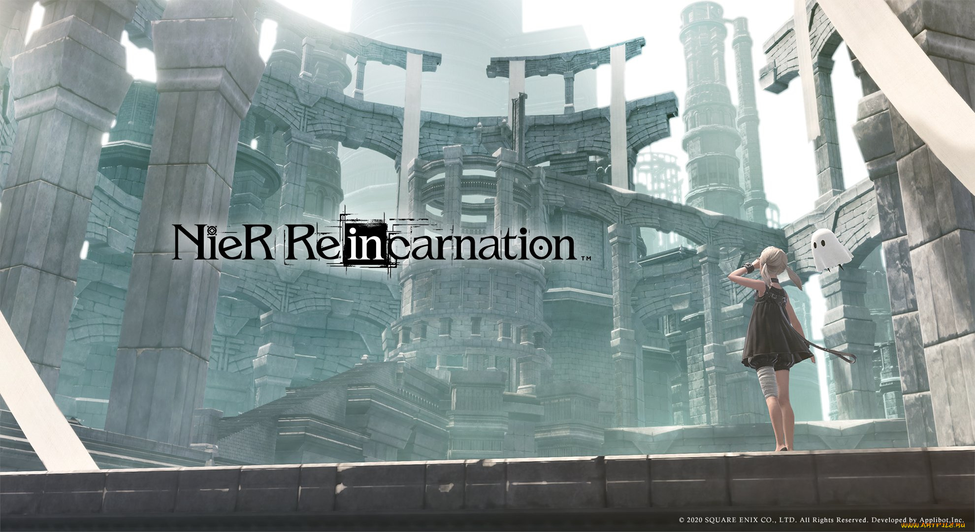 nier, re, in, carnation, видео, игры, nier, , re, re